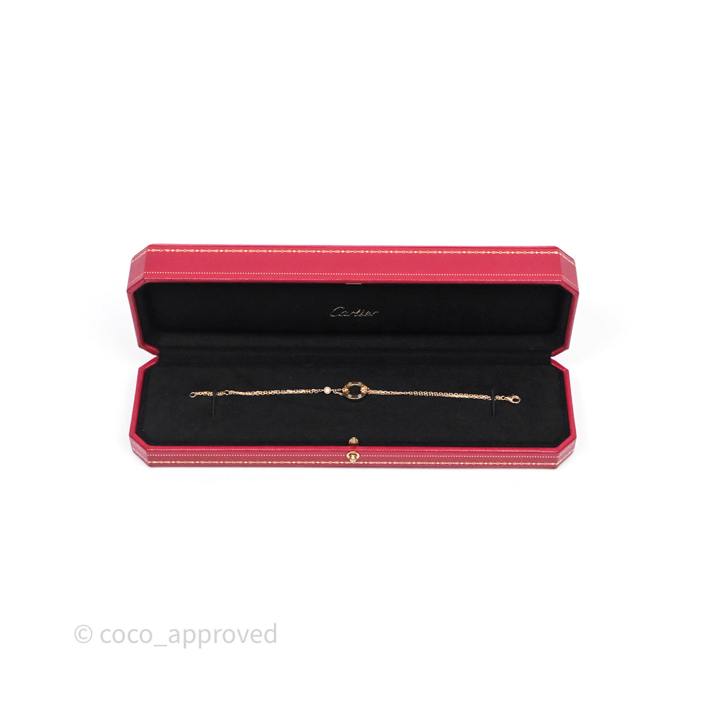 Cartier Love Bracelet Rose Gold Diamonds