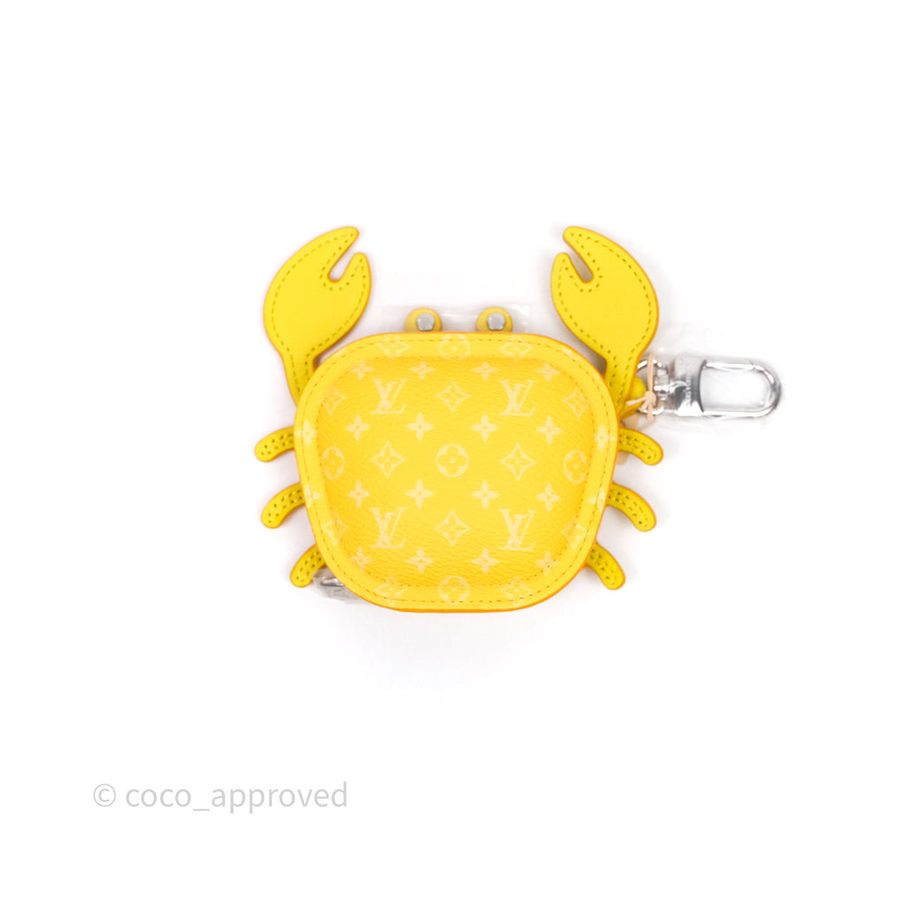Louis Vuitton Crab Bag Charm Yellow