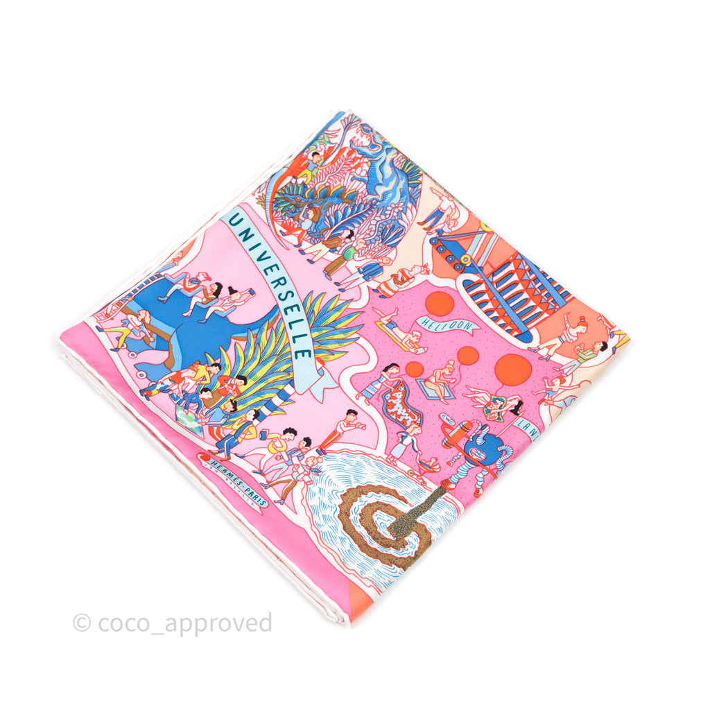 Hermes Exposition Universell Silk Scarf 90