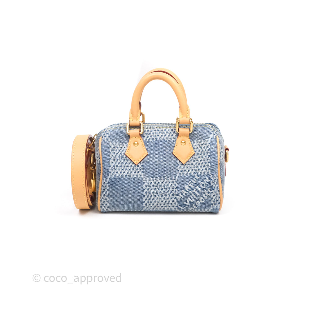 Louis Vuitton Speedy 18 Bandoulière Denim