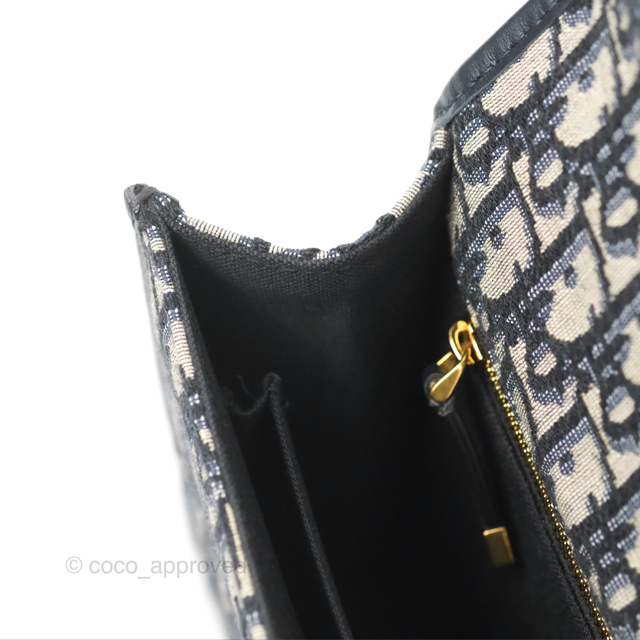 Dior 30 Montaigne Bag Blue Dior Oblique Jacquard – Coco Approved