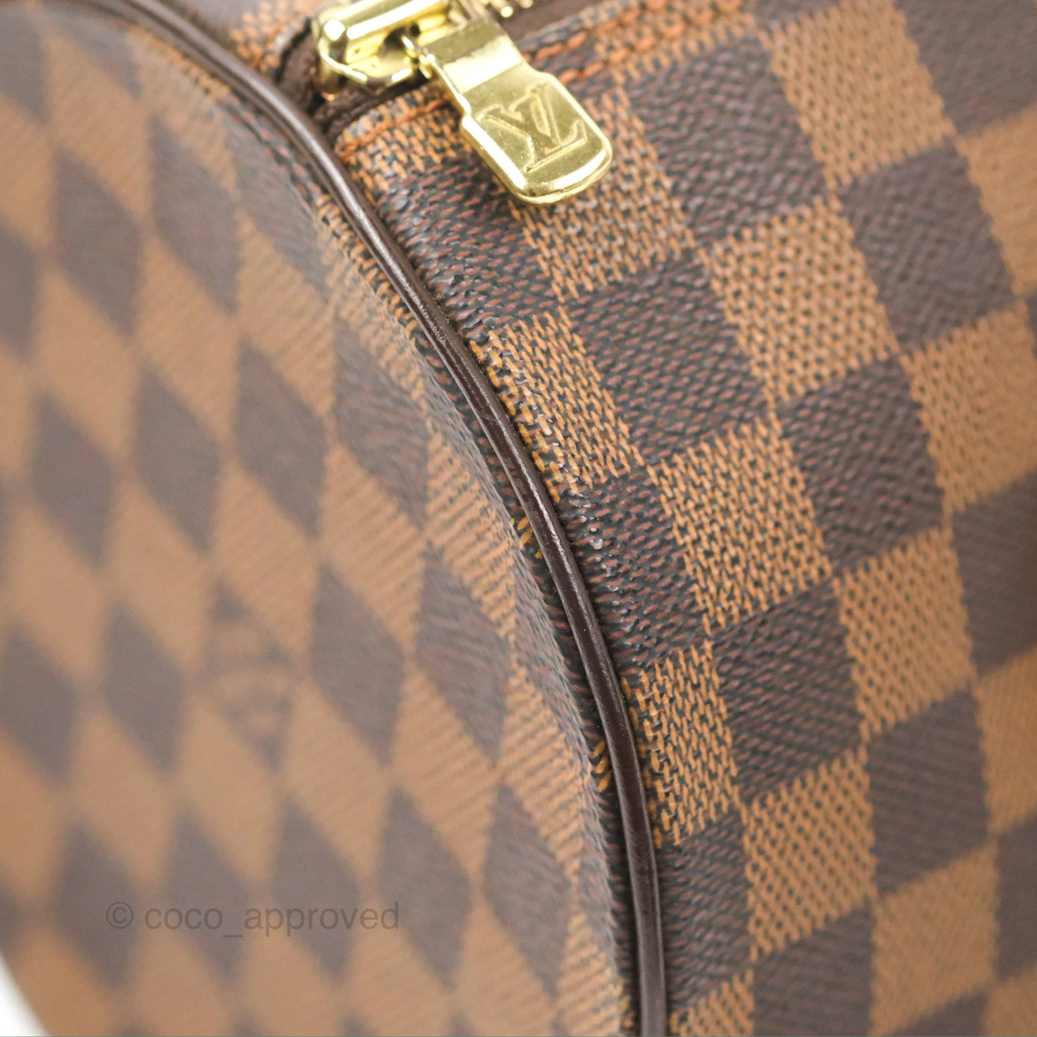 Brown Louis Vuitton Damier Ebene Papillon 30 Shoulder Bag – Designer Revival