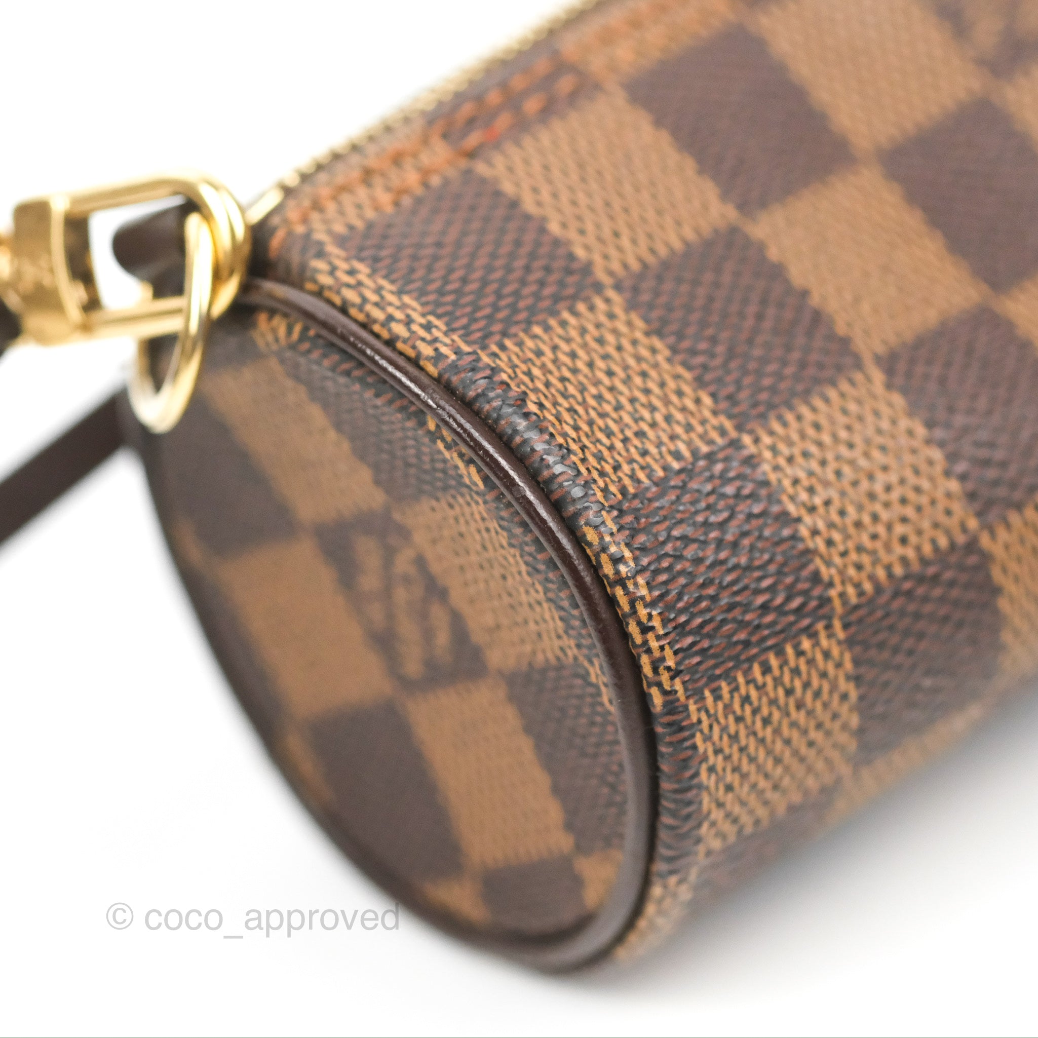 Louis Vuitton, Bags, Louis Vuitton Damier Ebene Papillon 3 Bag W  Accessories Pochette