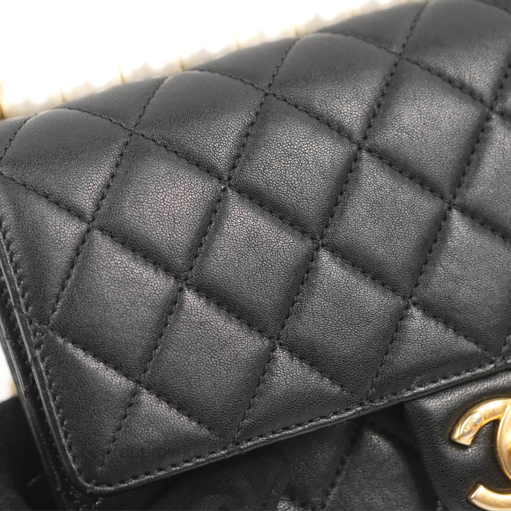 CHANEL Metallic Lambskin Quilted Trendy CC Wallet On Chain WOC Gold |  FASHIONPHILE