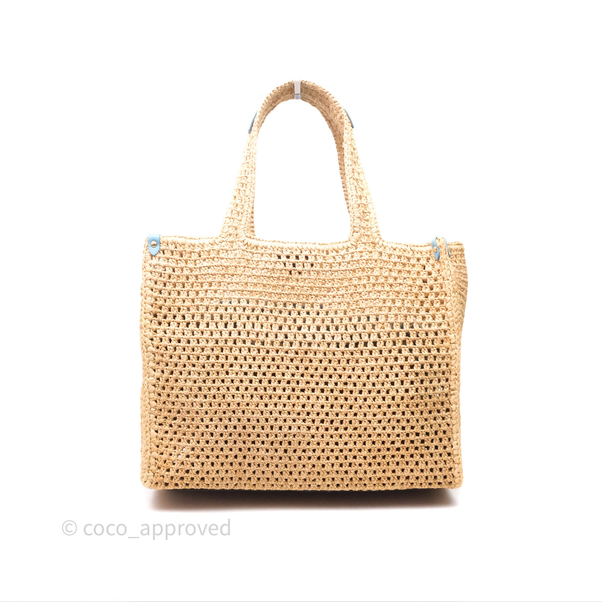 Louis Vuitton OnTheGo MM Raffia Natural – Coco Approved Studio
