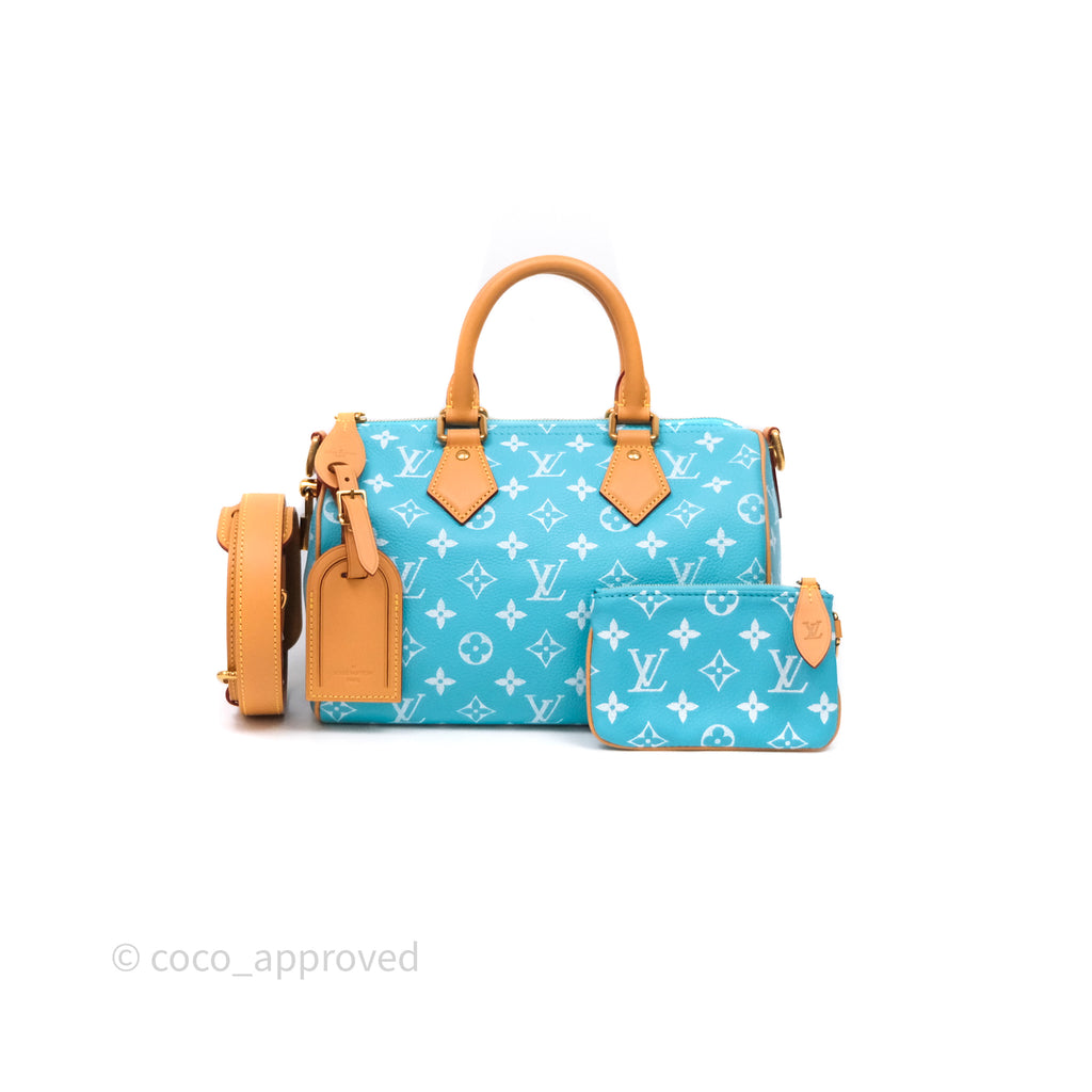 Louis Vuitton Speedy P9 Bandoulière 25 Turquoise