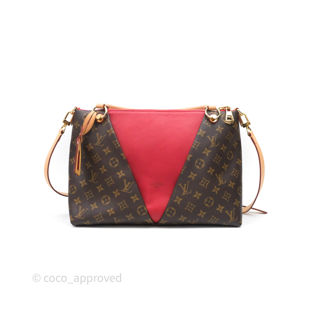Louis Vuitton V Tote MM Monogram Canvas