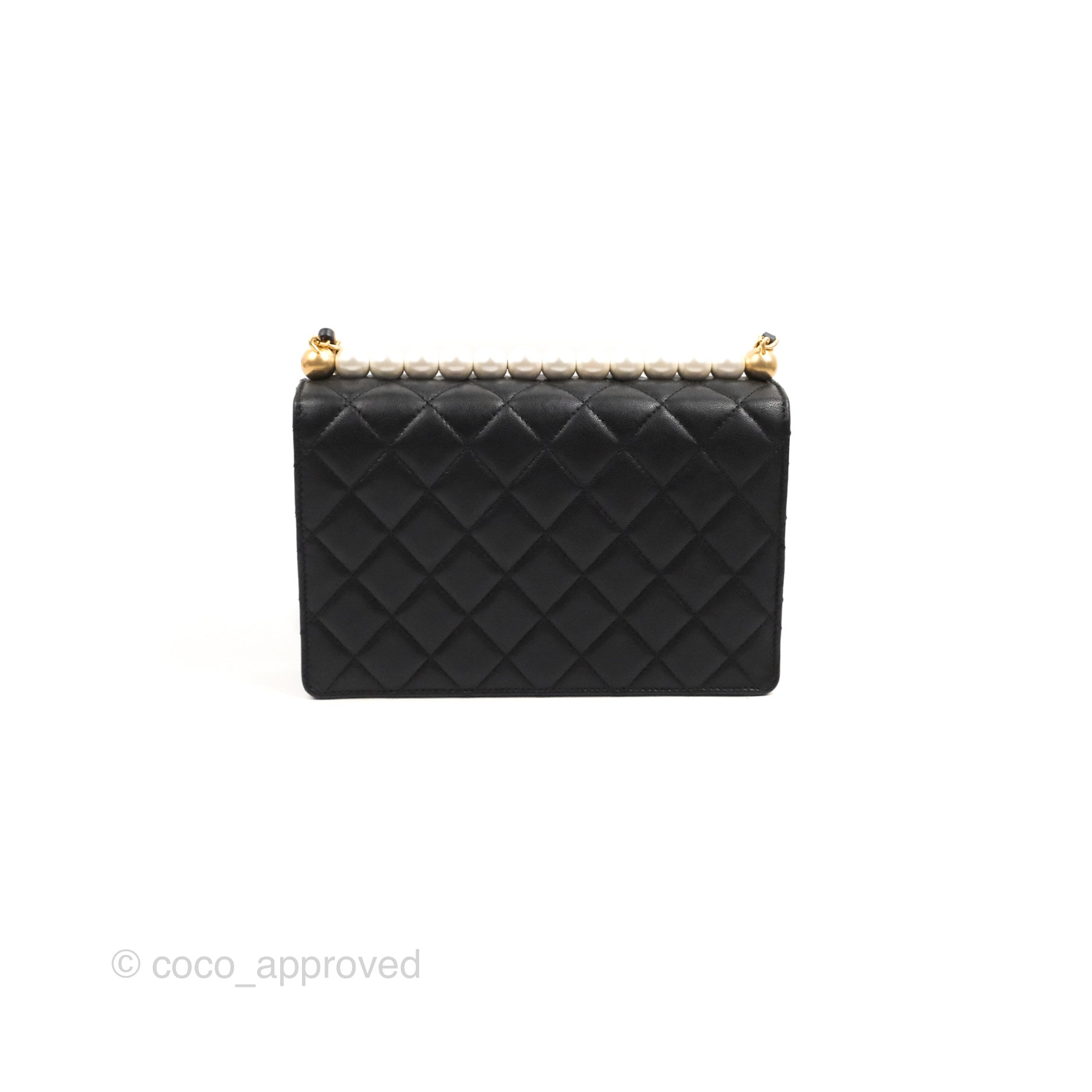 Chanel Classic Vintage Lambskin Small Black Double Flap Gold Hardware Bag -  Luxury Reborn