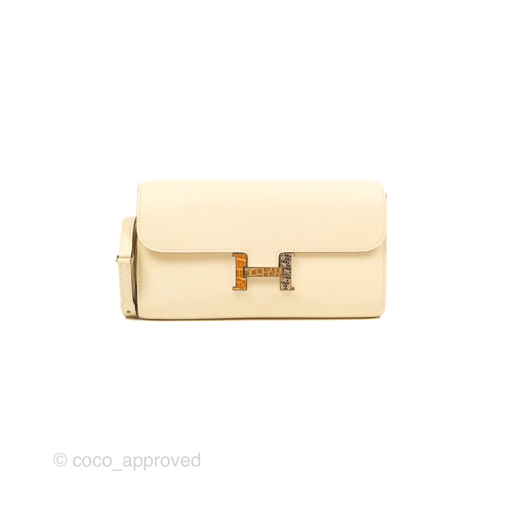 Hermes In-The-Loop 18 Etoupe Clemence Gold Hardware – Coco Approved Studio