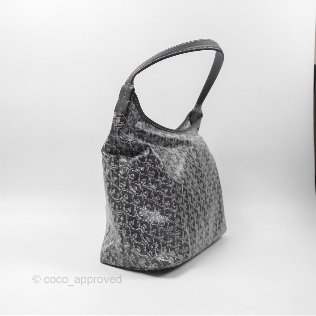 Goyard Bohème Hobo Bag Grey Goyardine Canvas