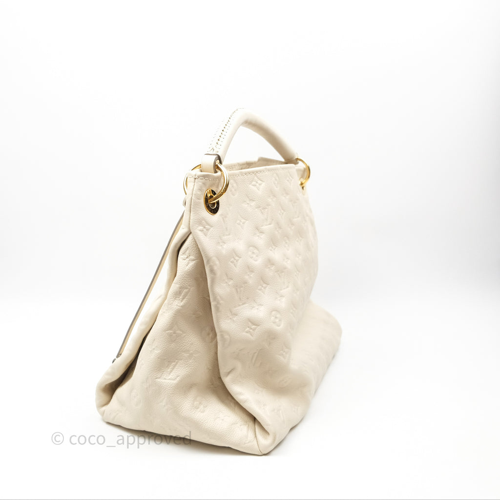 Louis Vuitton Artsy Monogram Empreinte MM Ivory