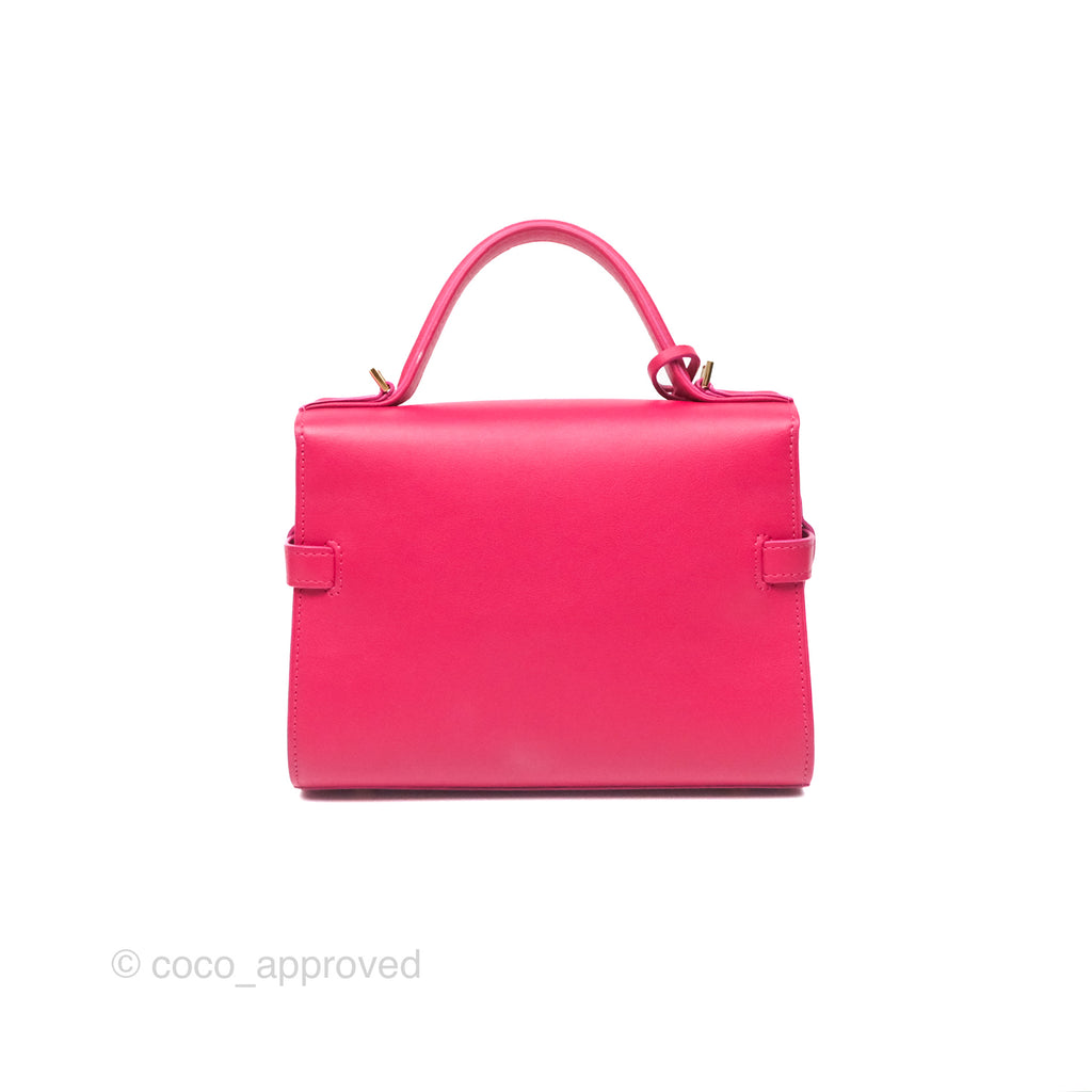 Delvaux Tempête Mini in Silky Calf Framboise