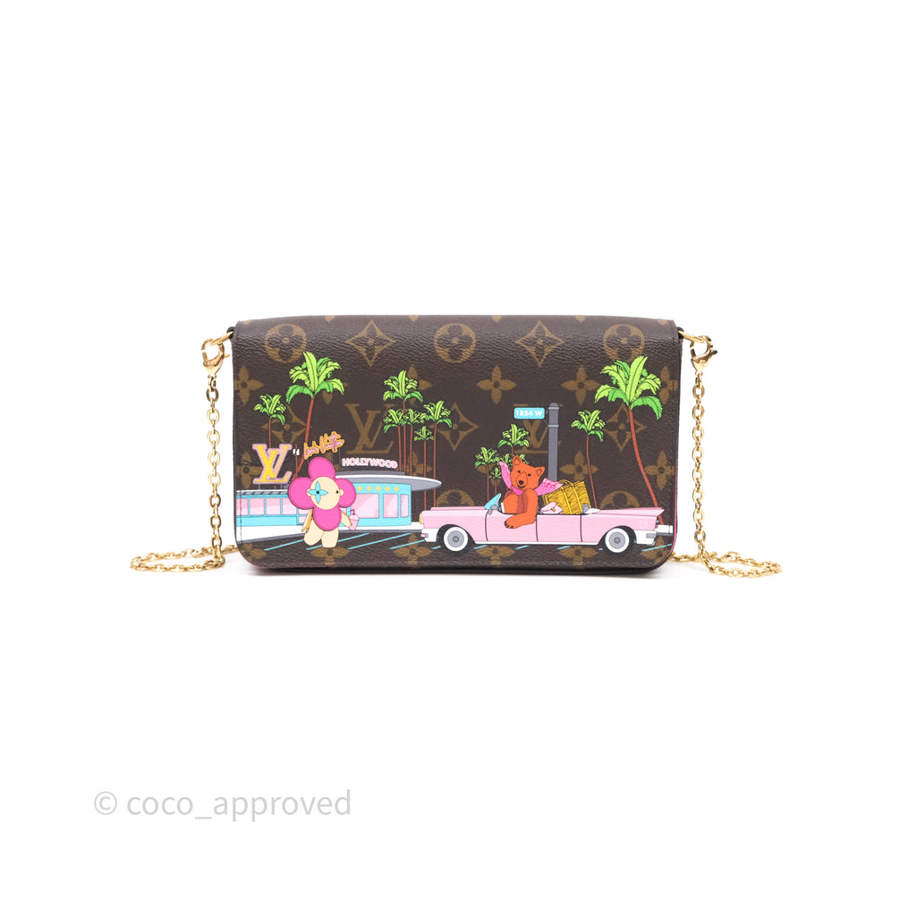 Louis Vuitton Félicie Pochette Hollywood XMAS Monogram