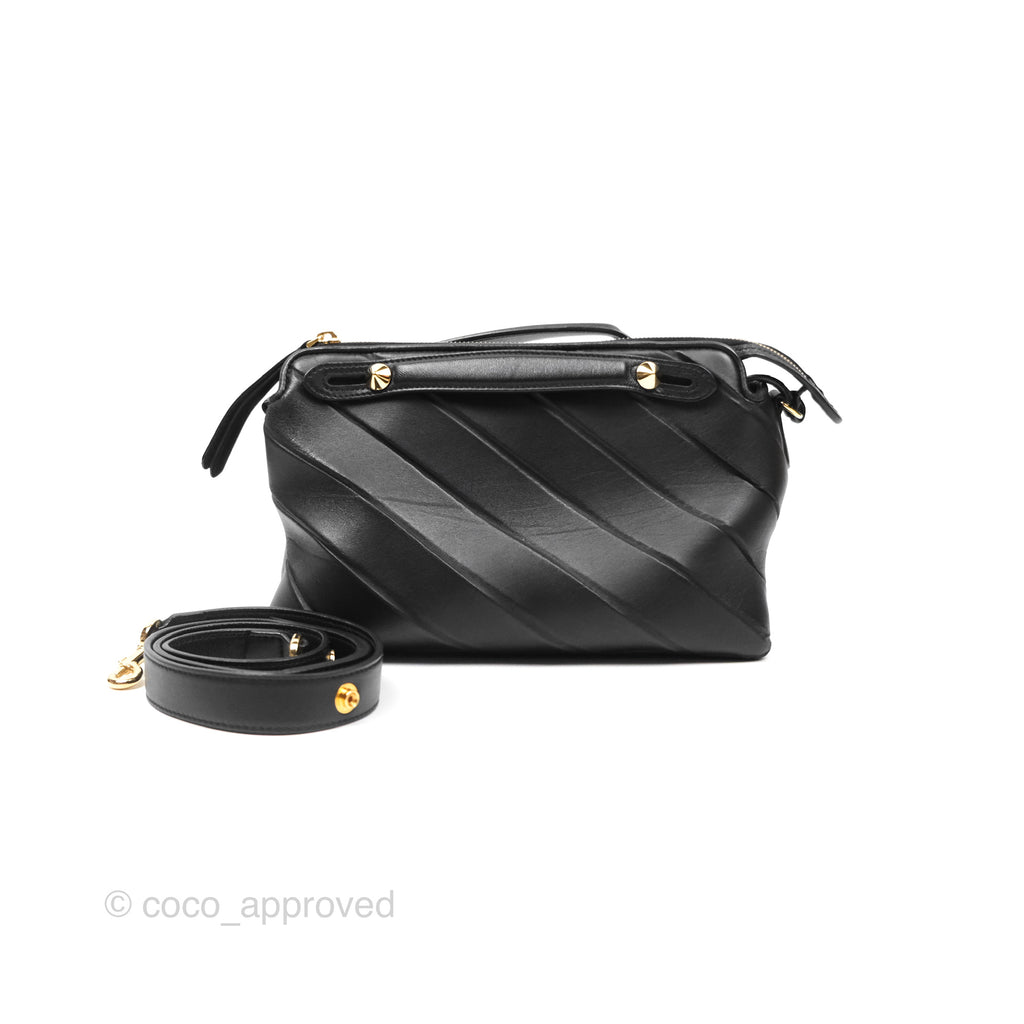 Fendi Medium By The Way Vit. Dolce Bag Black