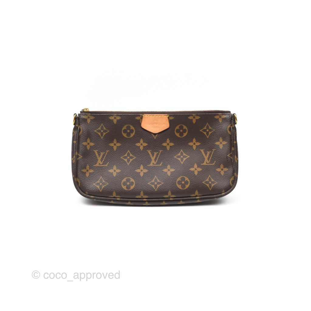 Louis Vuitton Multi Pochette Accessories Pink Monogram Canvas