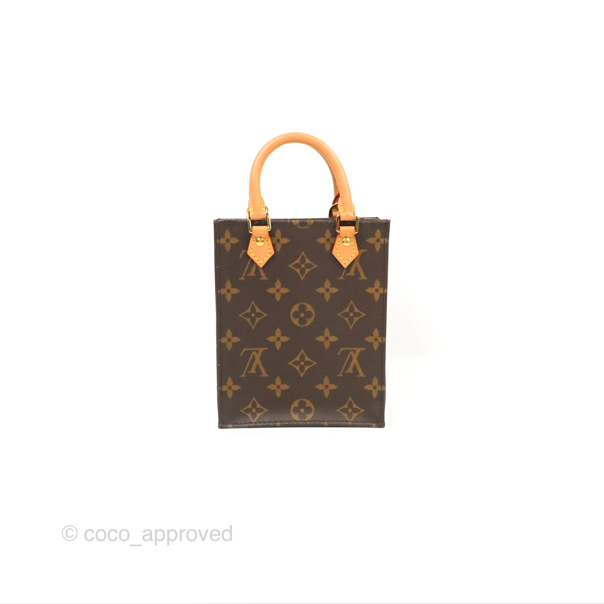 Louis Vuitton Petit Sac Plat Bag Monogram Canvas – Coco Approved Studio