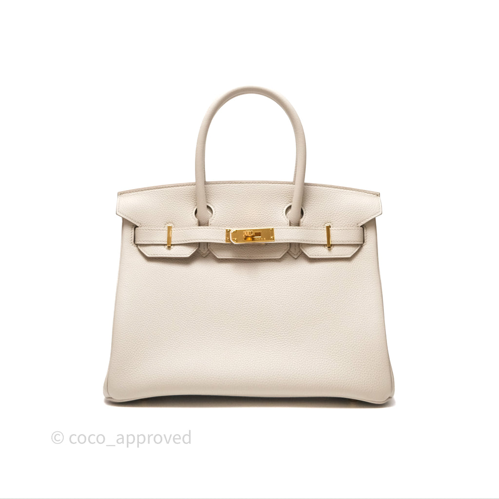 Hermès Birkin 30 Retourne Beton 8L Togo Gold Hardware