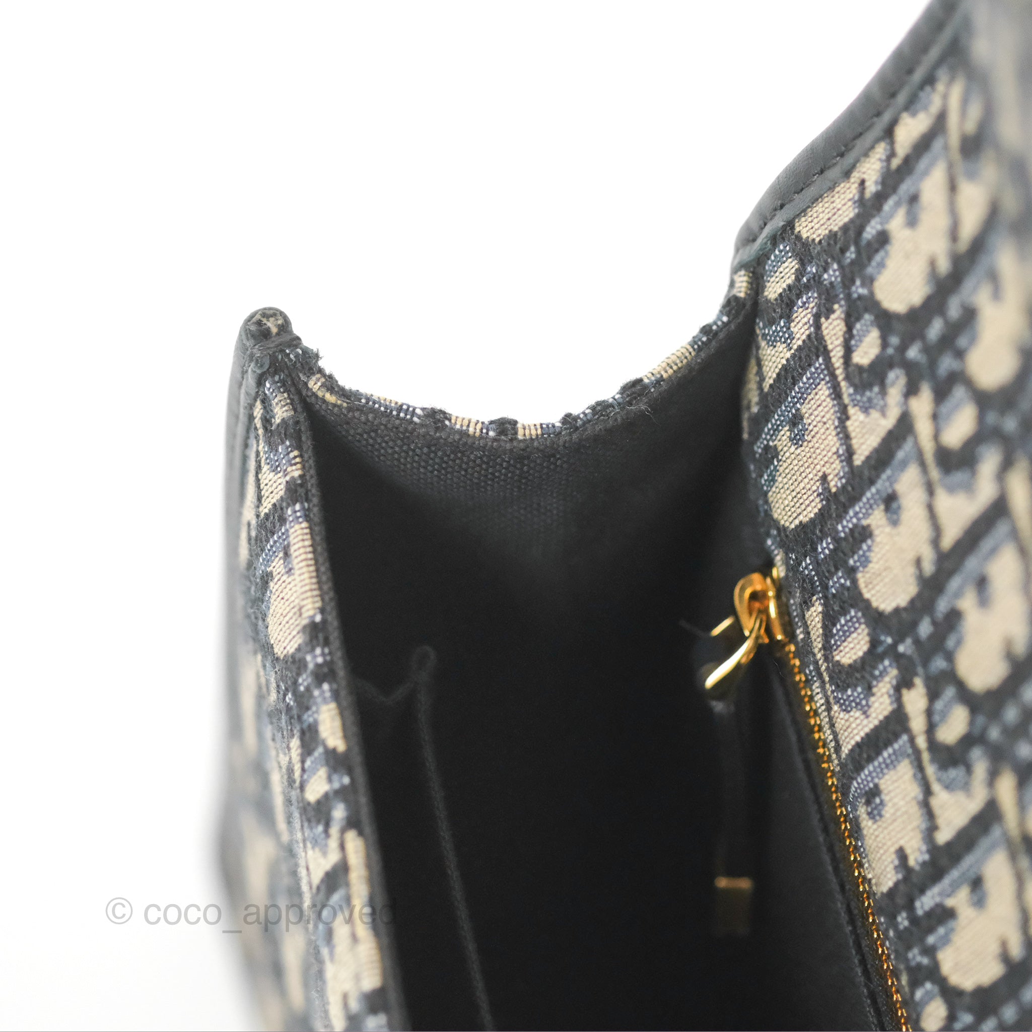 Dior 30 Montaigne Bag Blue Dior Oblique Jacquard – Coco Approved