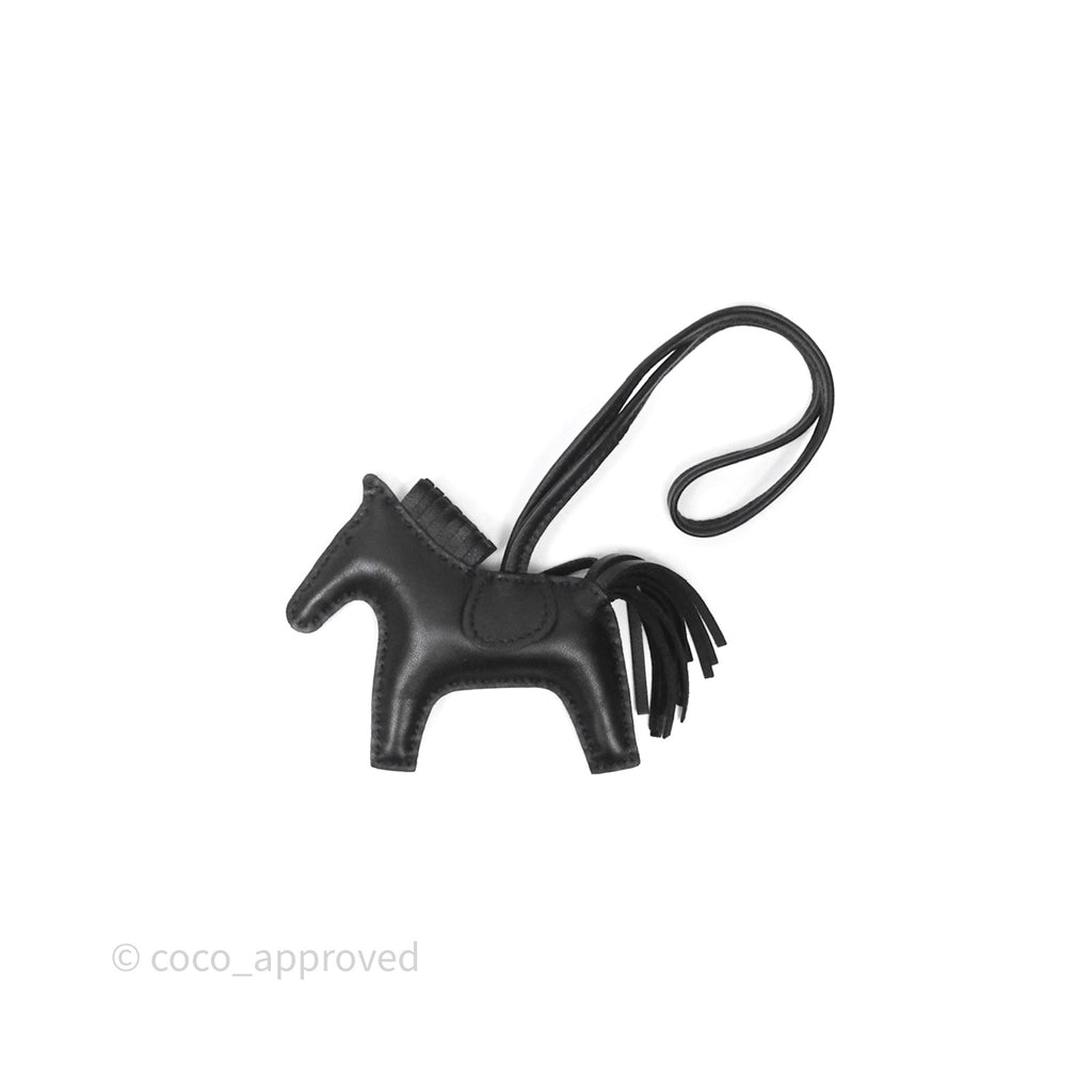 Hermès Rodeo Bag Charm So Black PM