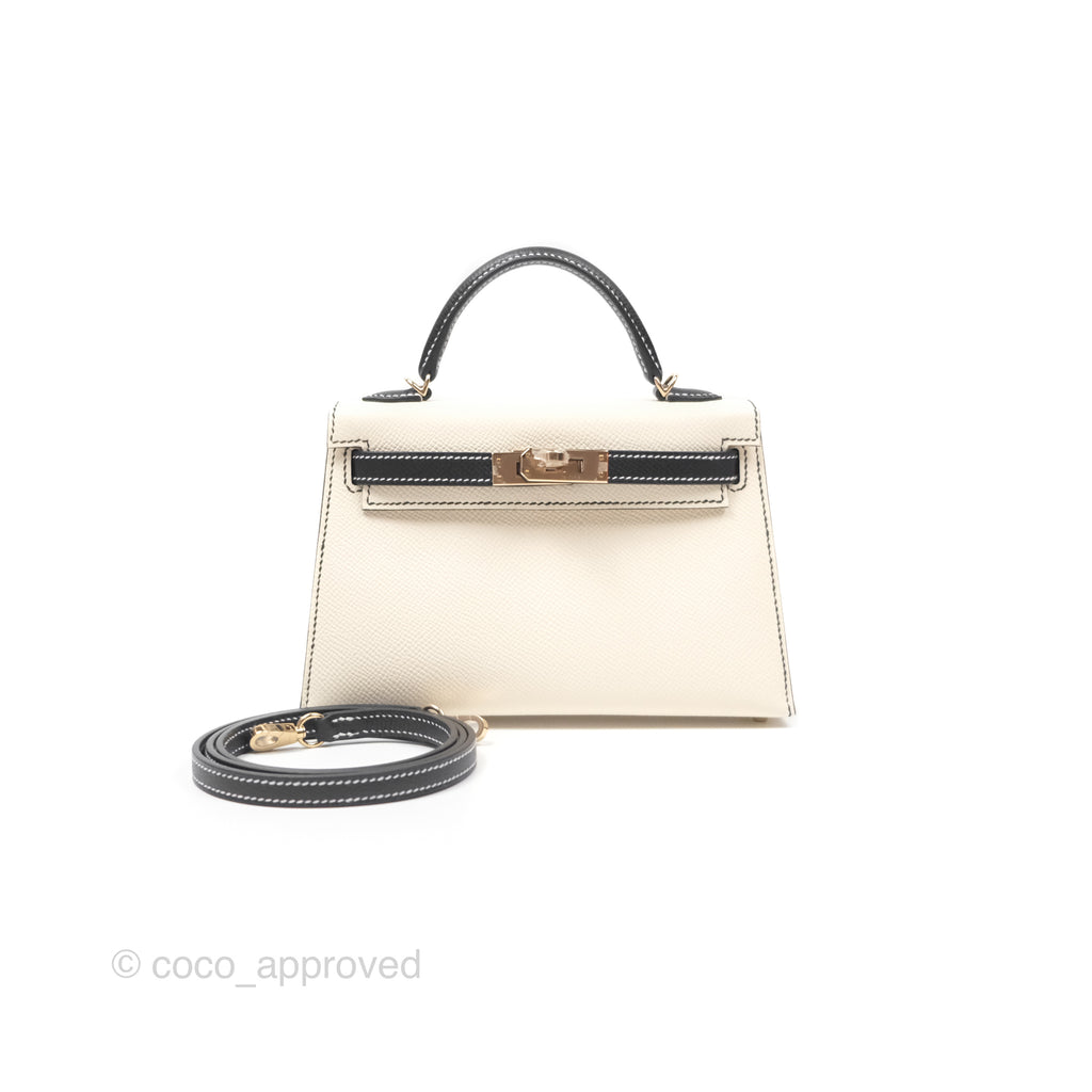 - DM/Email To Purchase - Hermès Mini Kelly II HSS Epsom Gold Hardware