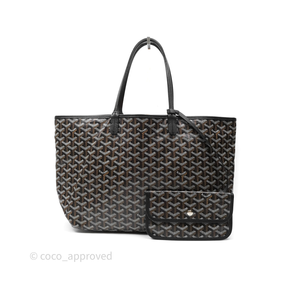 Goyard Saint Louis Tote Bag PM⁣⁣⁣⁣⁣⁣⁣⁣⁣⁣⁣⁣⁣⁣⁣⁣⁣⁣⁣⁣ Black Noir Canvas