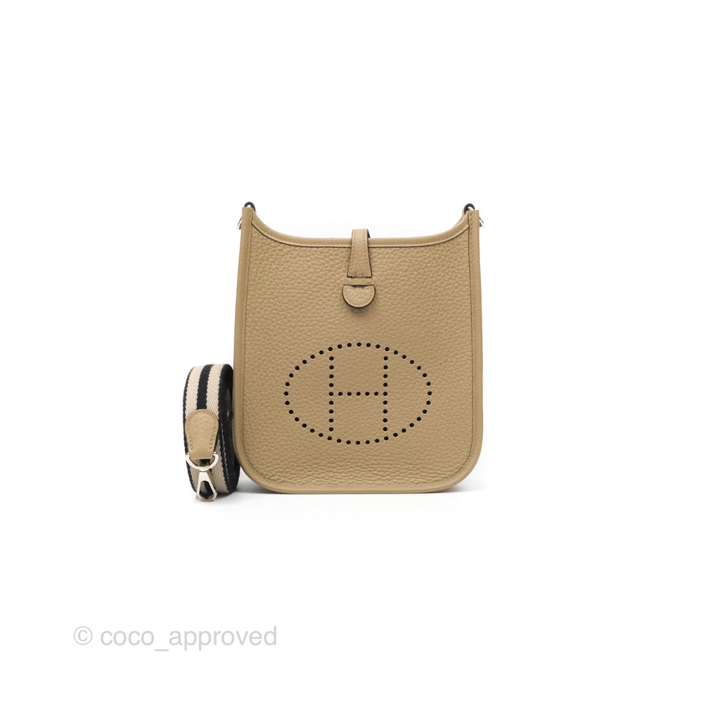 Hermes Evelyne 16 Amazone Beige Marfa Clemence Palladium Hardware