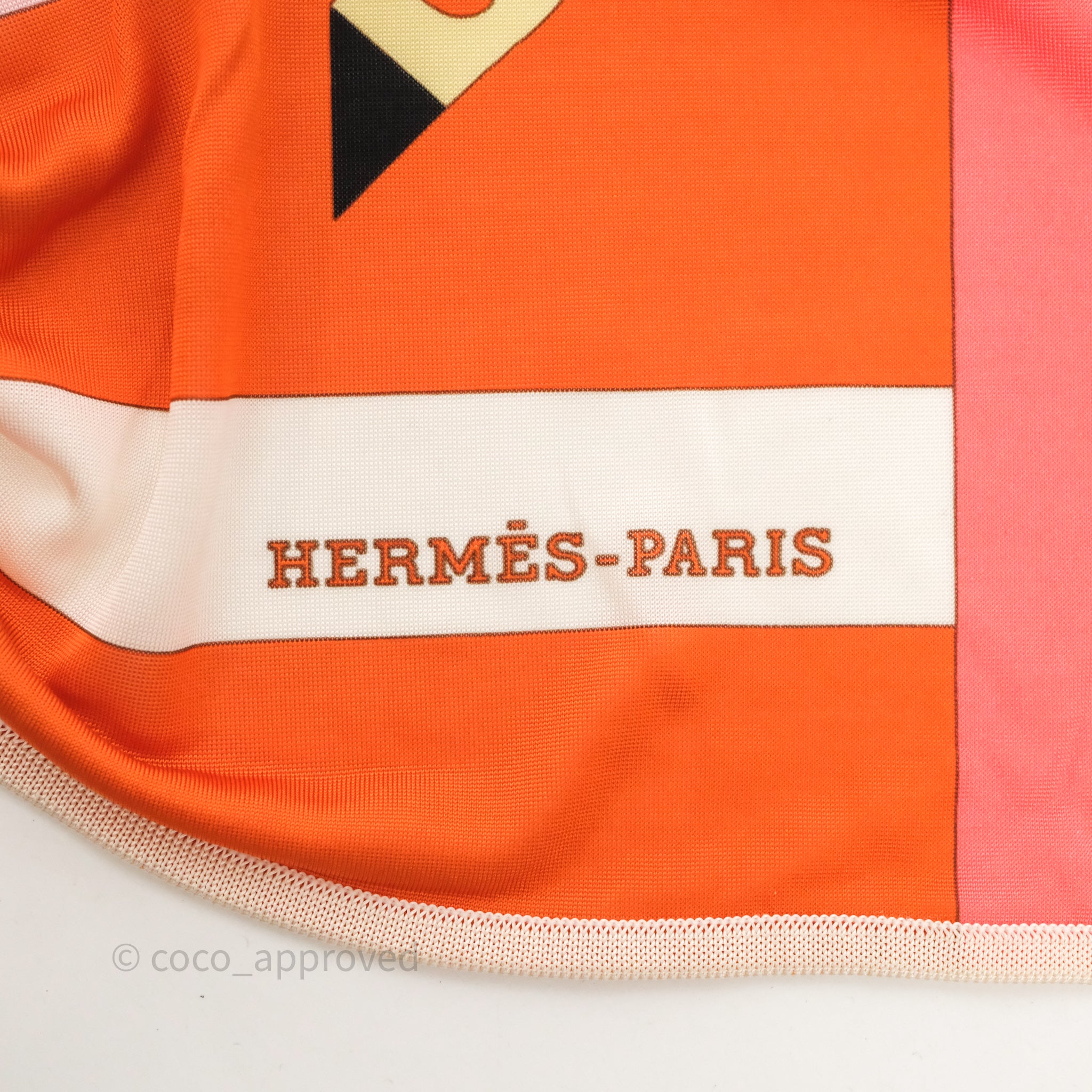 Hermès Rocabar Shawl Silk Scarf – Coco Approved Studio