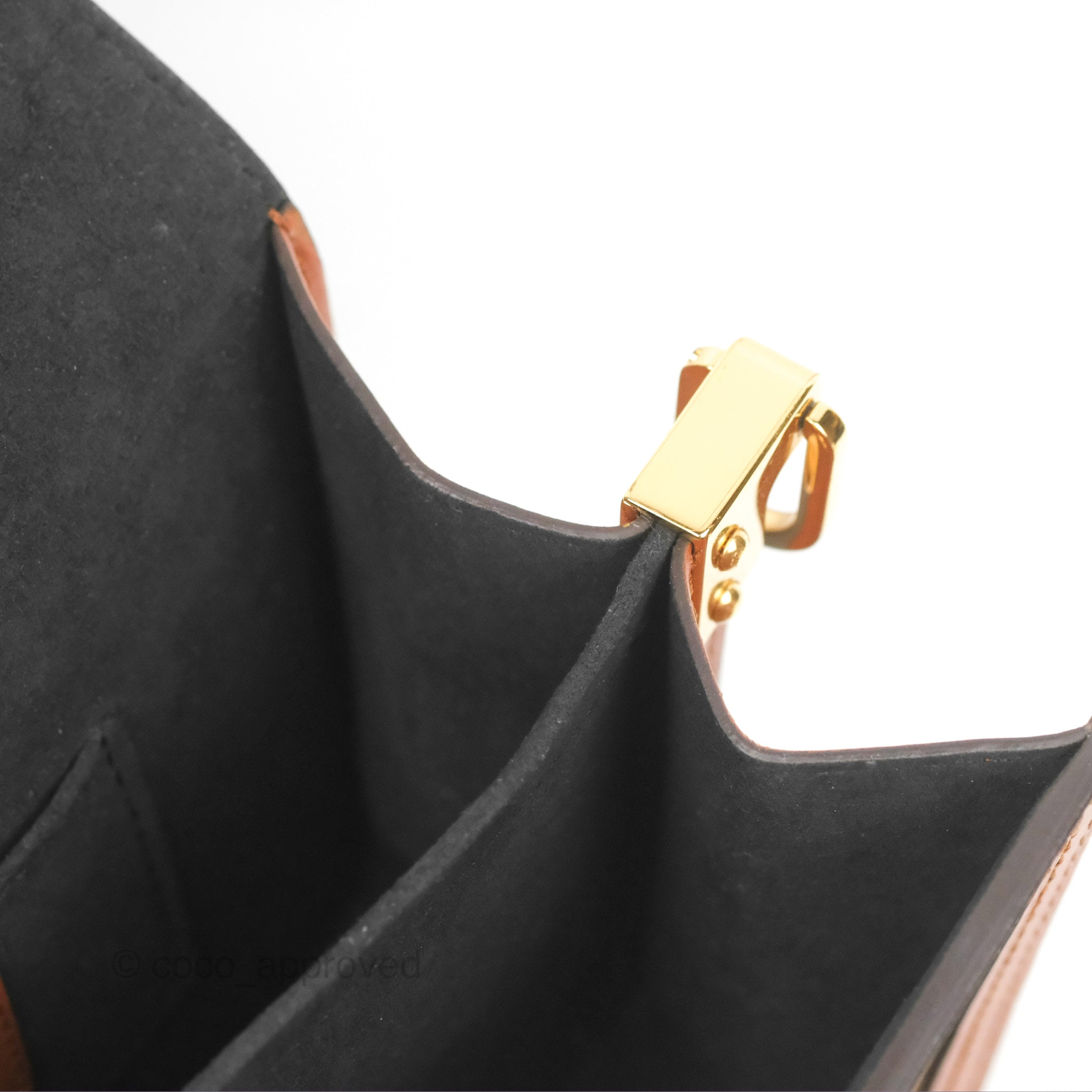 Louis Vuitton Mini Dauphine Monogram Tan Calfskin – Coco Approved Studio