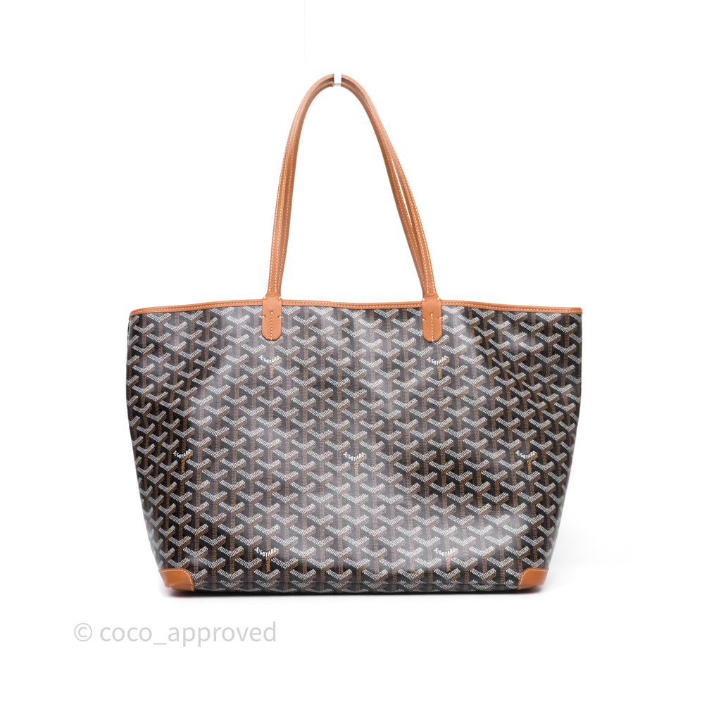 Goyard Artois Tote MM Goyardine Canvas⁣⁣⁣⁣⁣⁣⁣⁣⁣⁣⁣⁣⁣⁣⁣⁣⁣⁣⁣⁣ Tan/Black