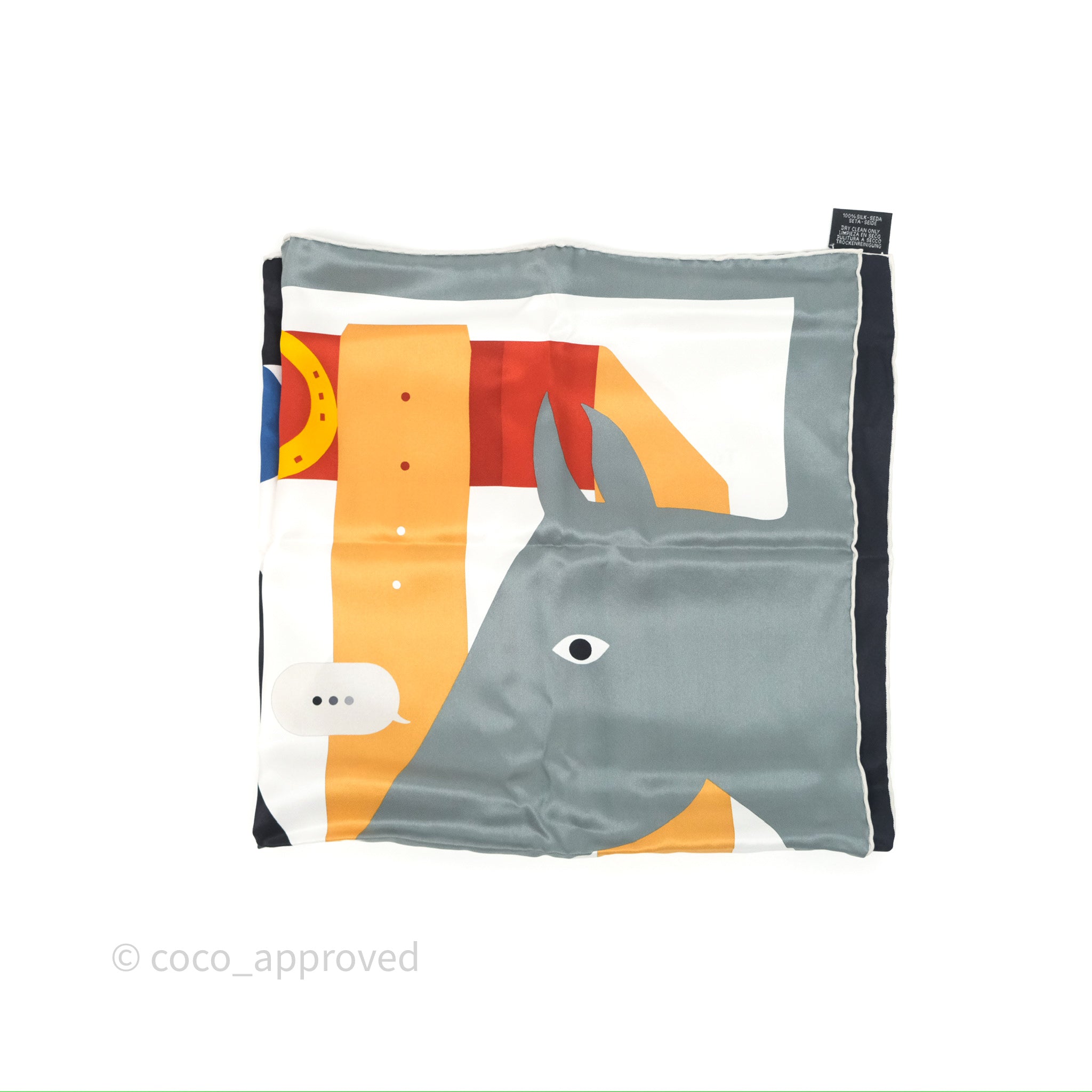 Hermès Is This a Love Story? Silk Scarf 70 – Coco Approved Studio