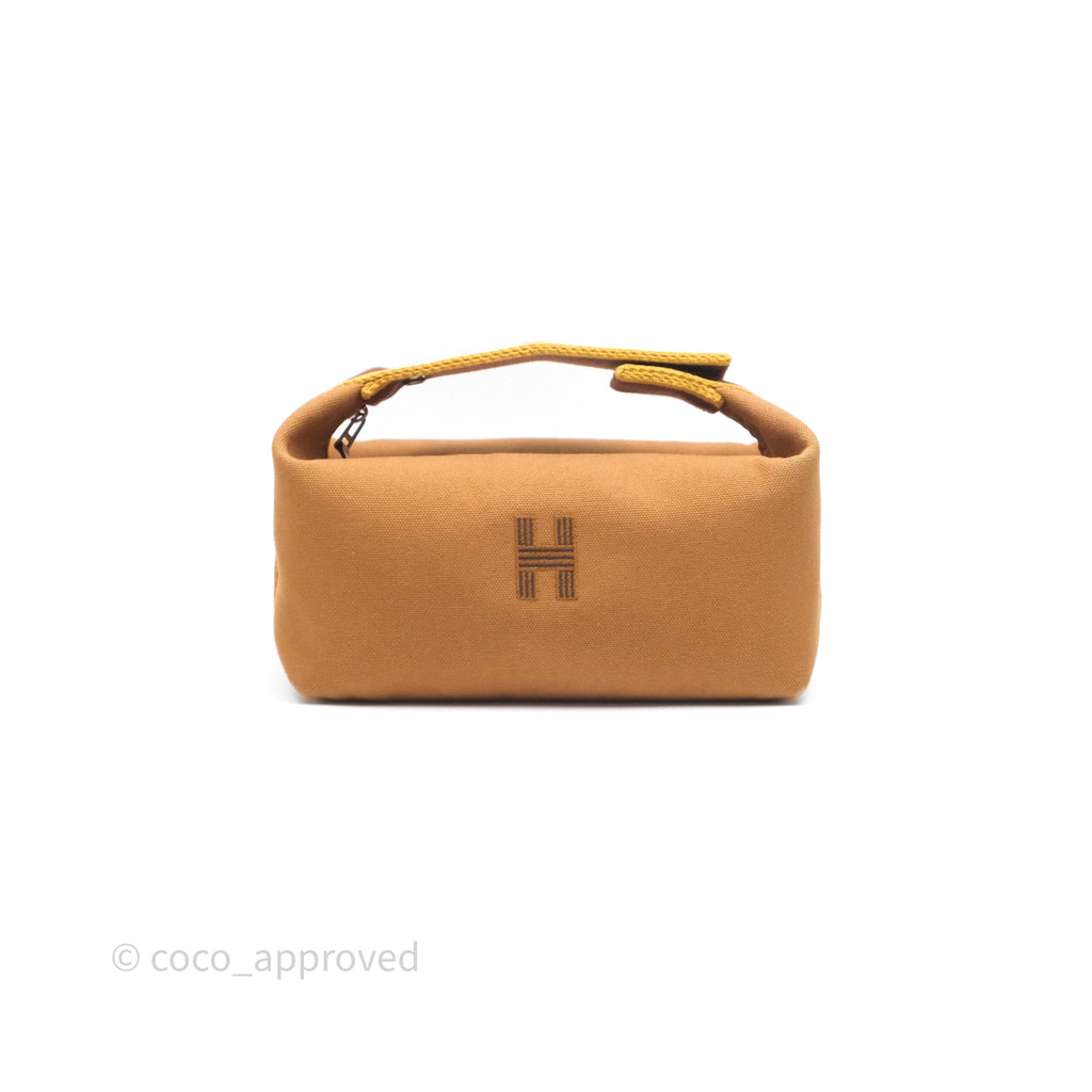 Hermès Small Bride-A-Brac Ocre Canvas