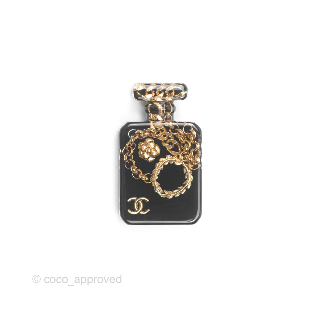 Chanel Perfume Bottle Brooch 21S