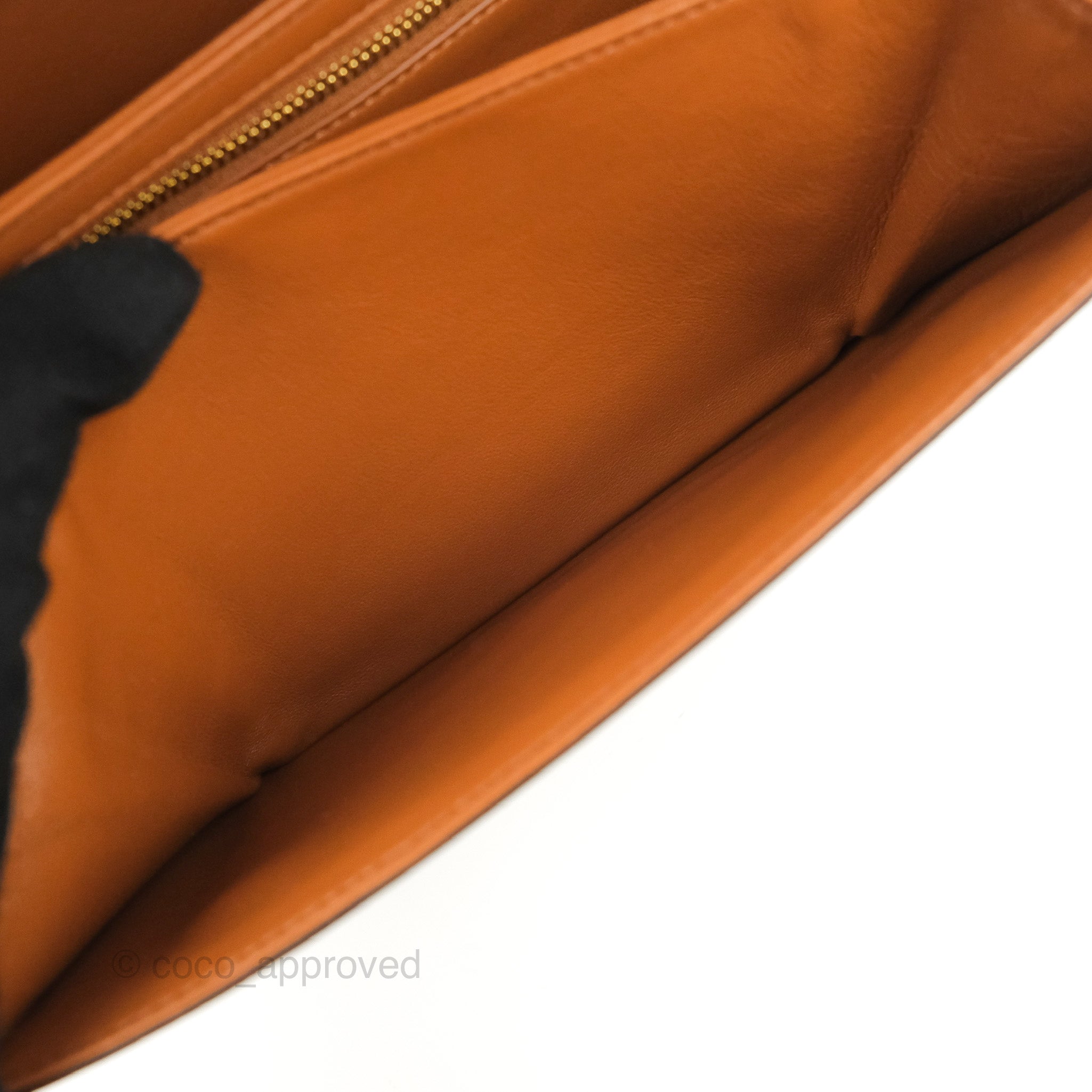 Celine Triomphe Shoulder Bag Tan Calfskin Triomphe Canvas – Coco Approved  Studio