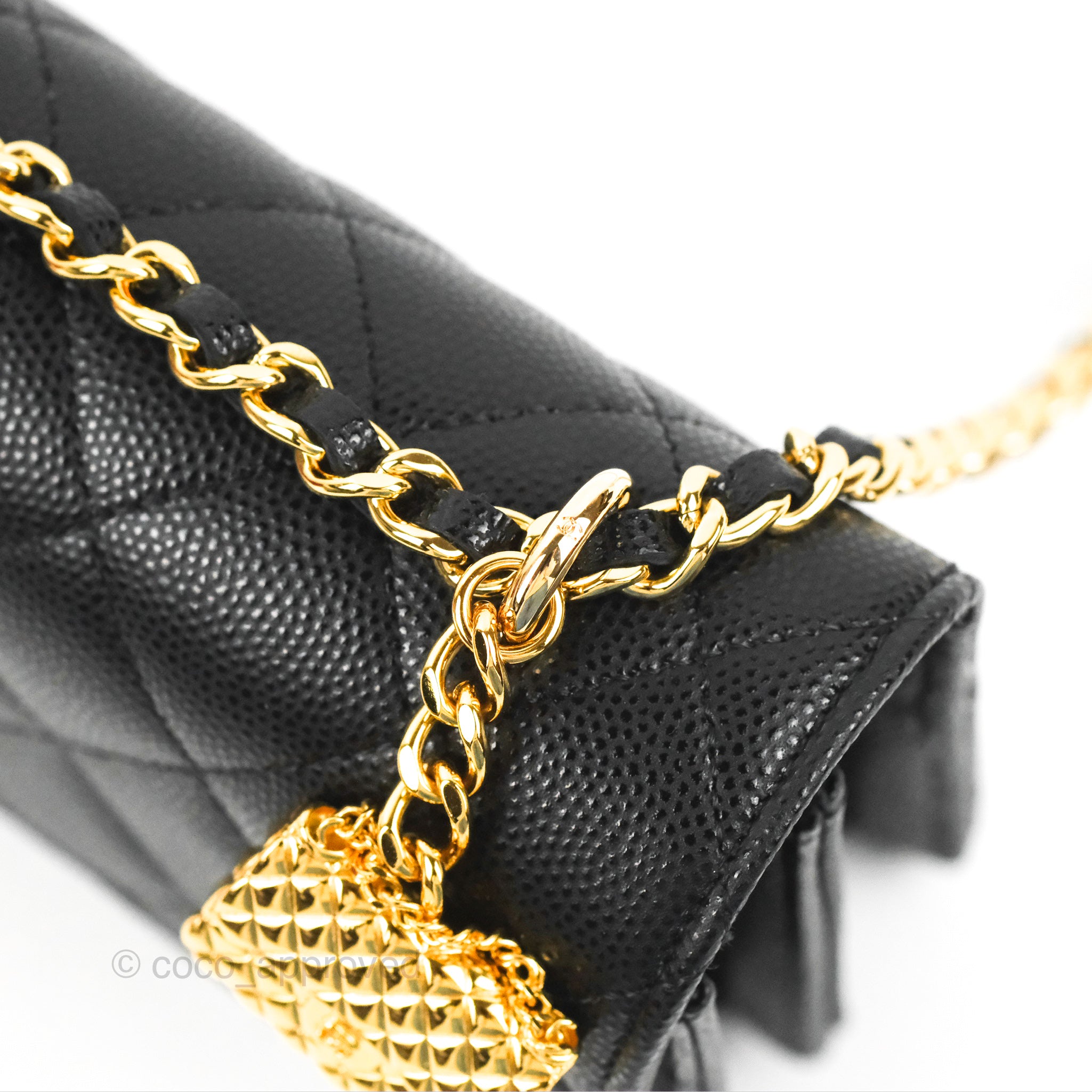 Louis Vuitton Envelope Card Holder Wallet Bag Charm W Box, Receipt