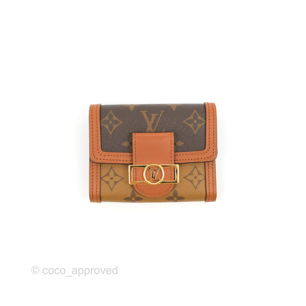 Louis Vuitton Dauphine Fold Wallet Reverse Monogram