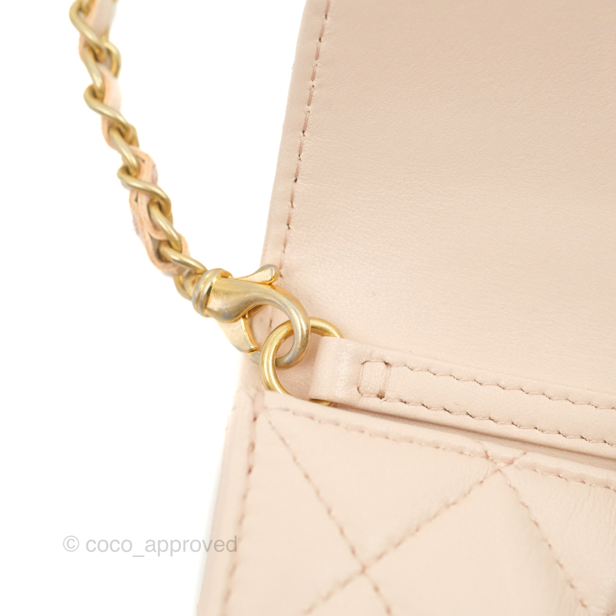 Chanel Small Clutch with Pearl Chain, Bragmybag