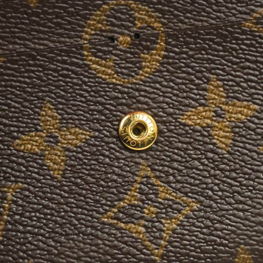 Louis Vuitton LV Emilie wallet new Brown Leather ref.223311 - Joli