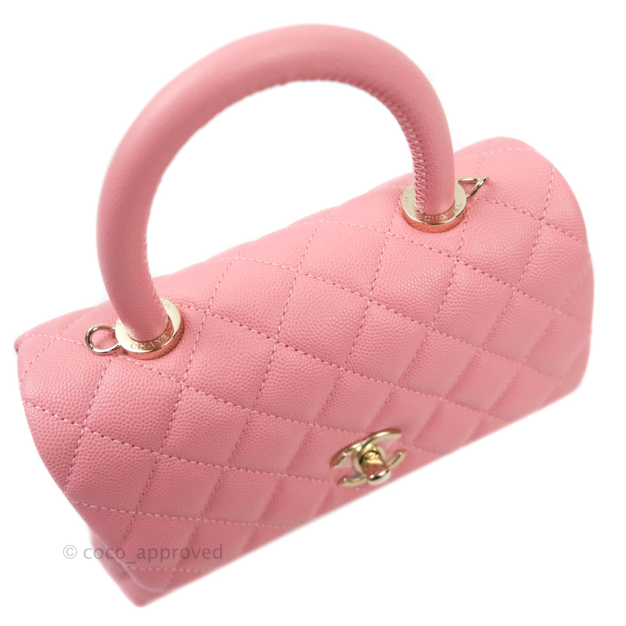 pink coco chanel bag