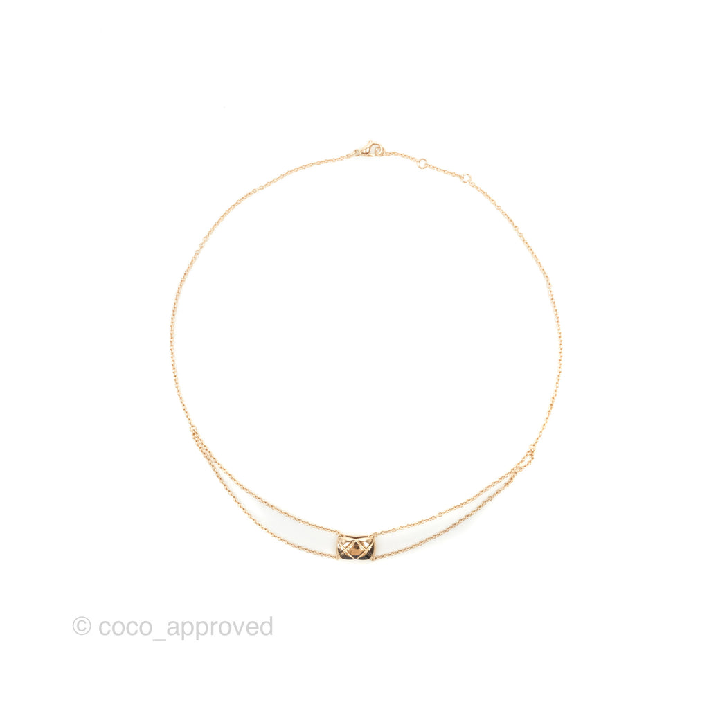 Chanel Coco Crush Collection K18Yg Yellow Gold Necklace | Chairish