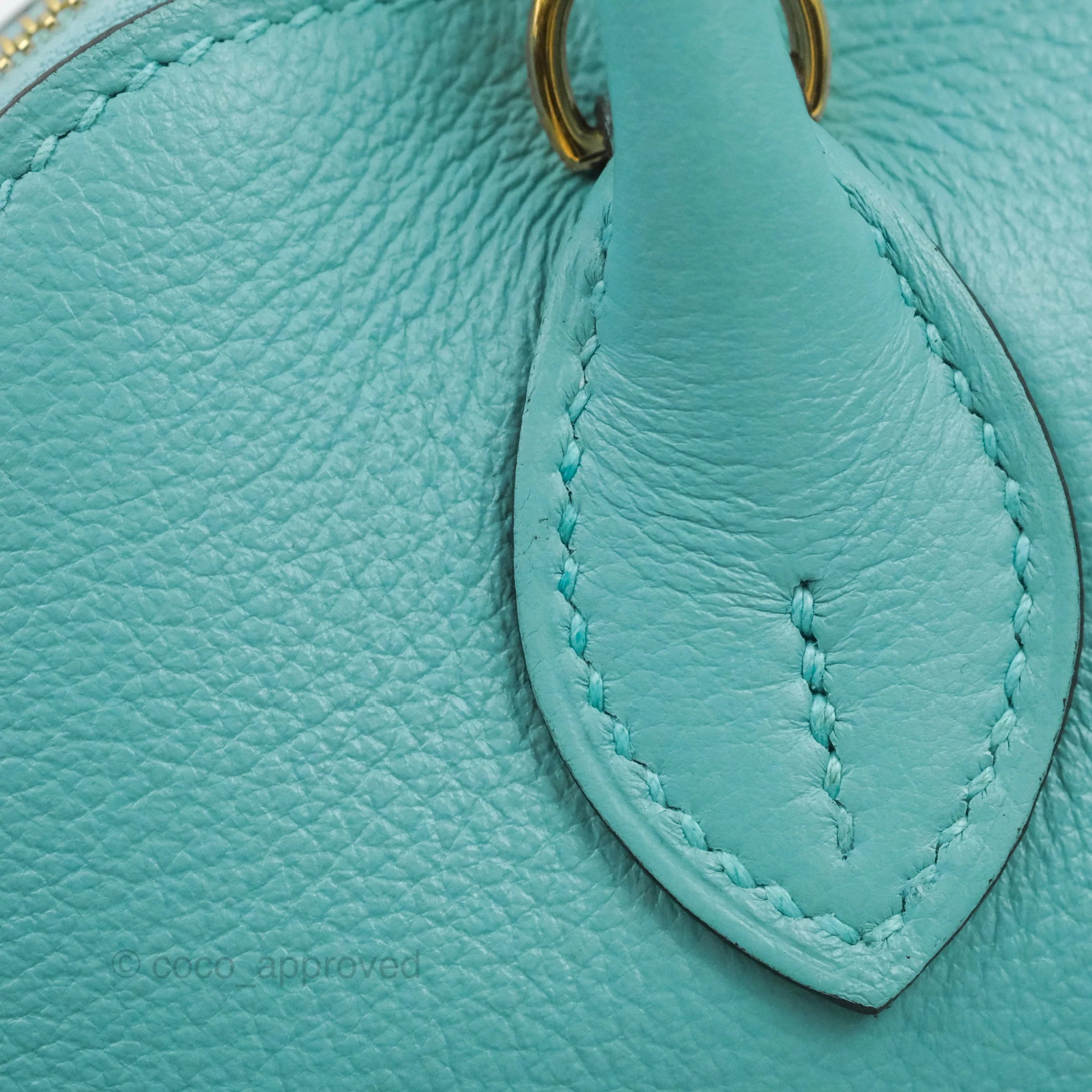 Hermès Chèvre Mysore Mini Bolide 1923 w/Strap - Blue Mini Bags, Handbags -  HER533694