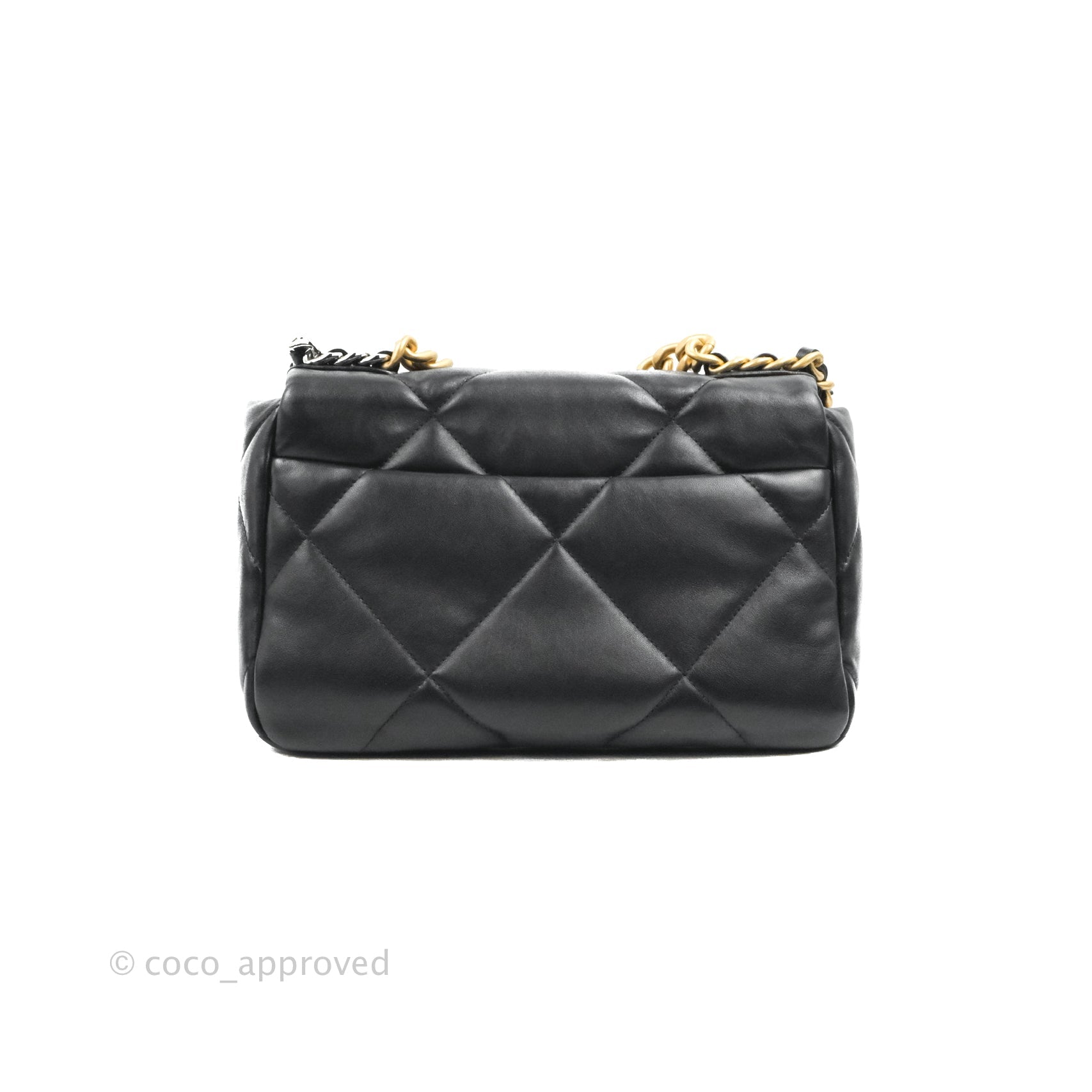 Chanel 19 Small Black Mixed Hardware – Coco Approved Studio