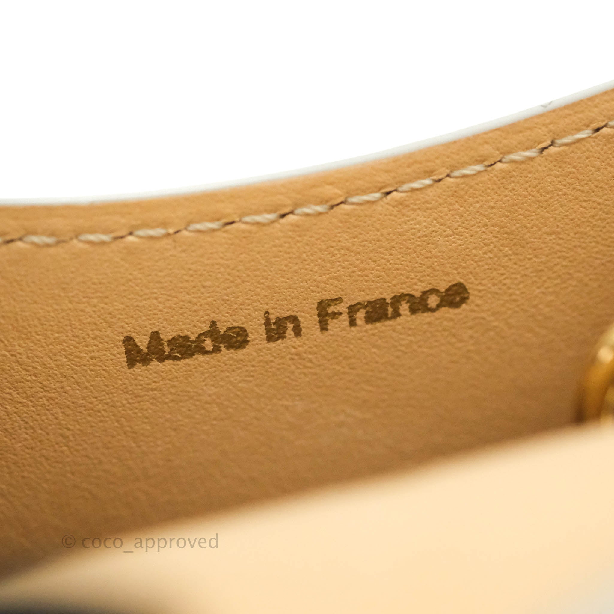 Delvaux Mini Brillant Bag Charm Light Grey Calfskin – Coco Approved Studio