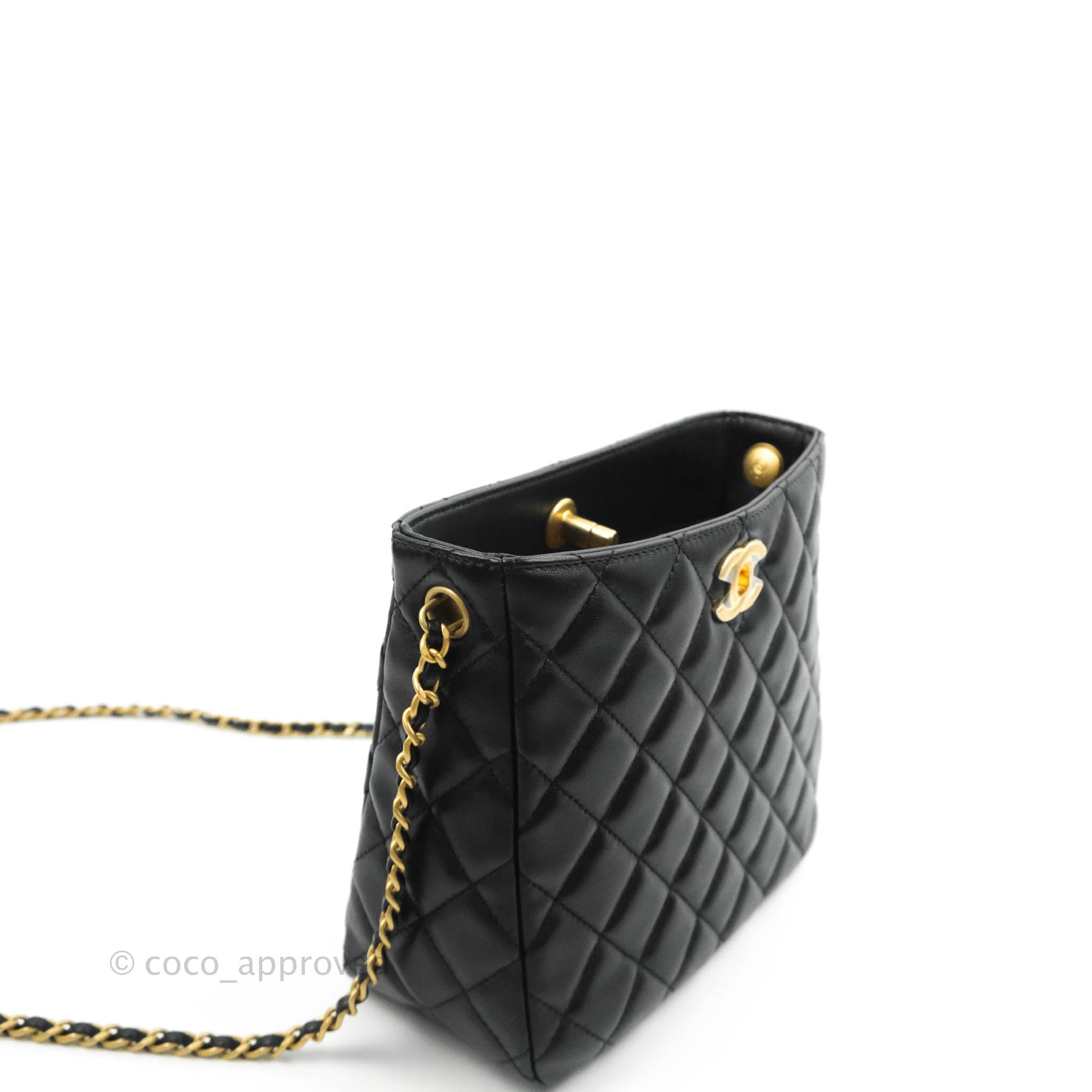 Chanel Black Caviar Small Hobo Bag – Jadore Couture