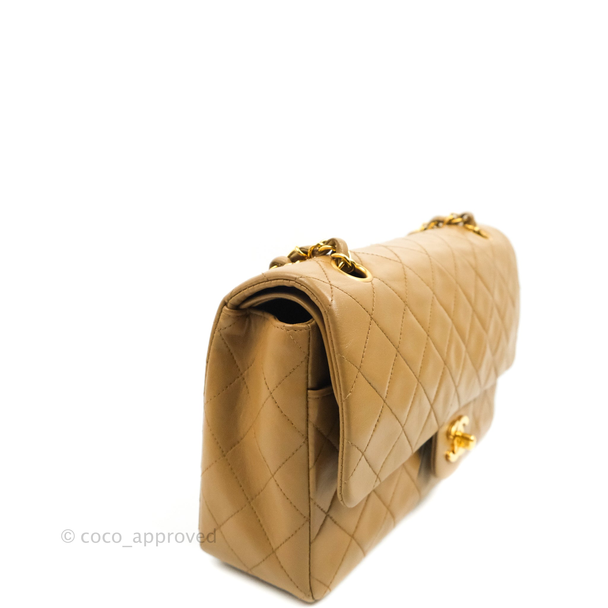 chanel bag with gold hardware
