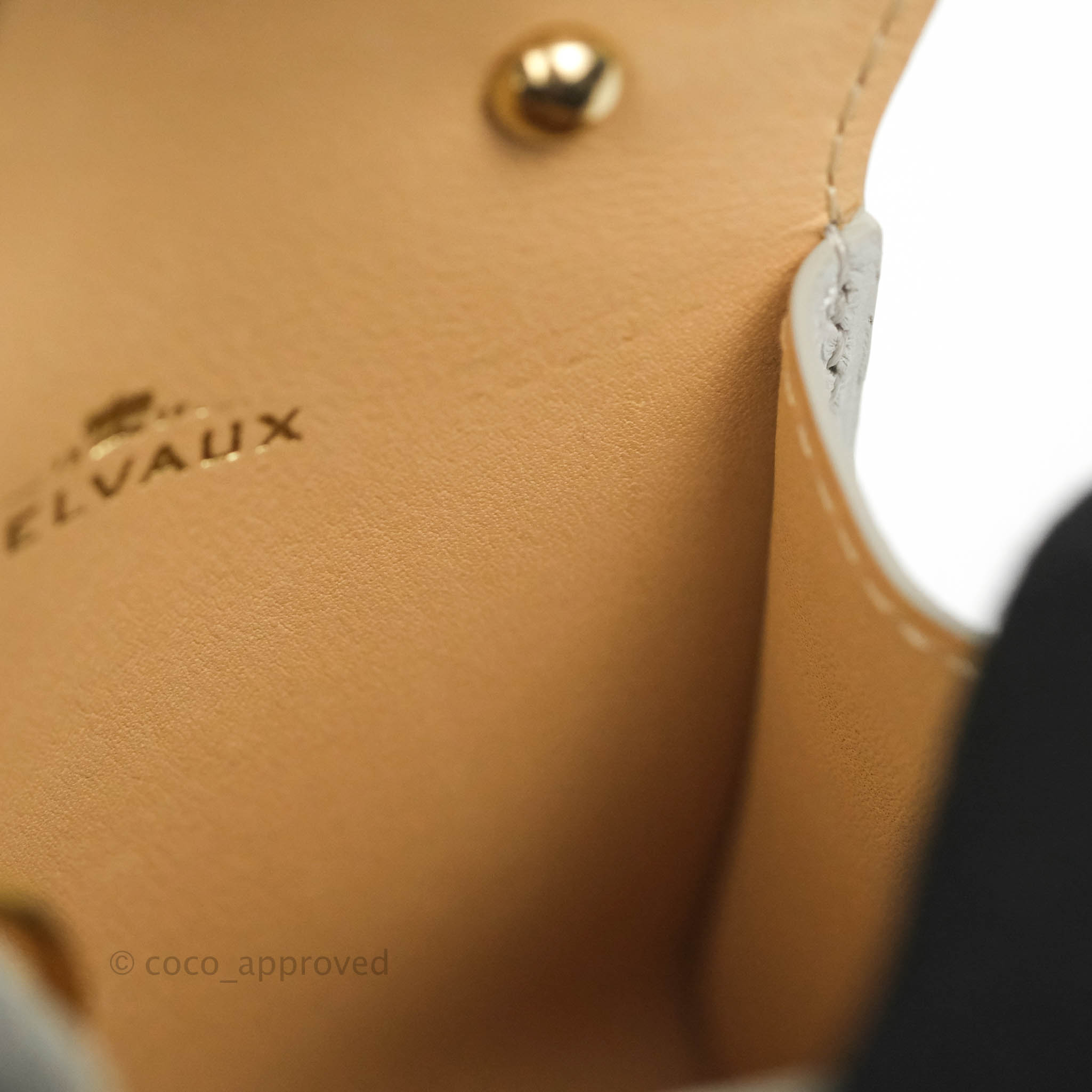 DELVAUX Brillant Bag Charm Leather Pink 90170896