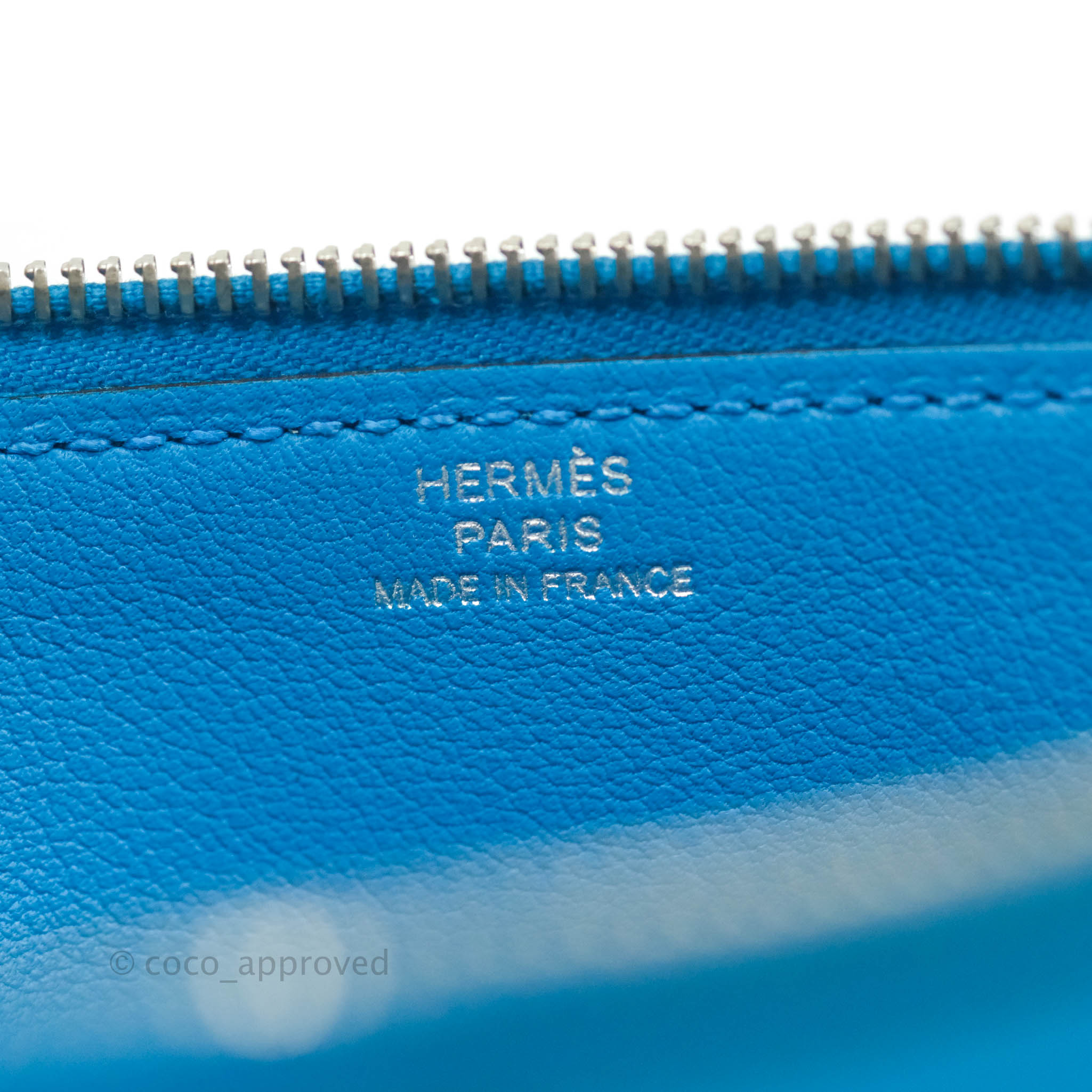 Hermès Rose Azalée Swift Mini Jigé Duo Wallet