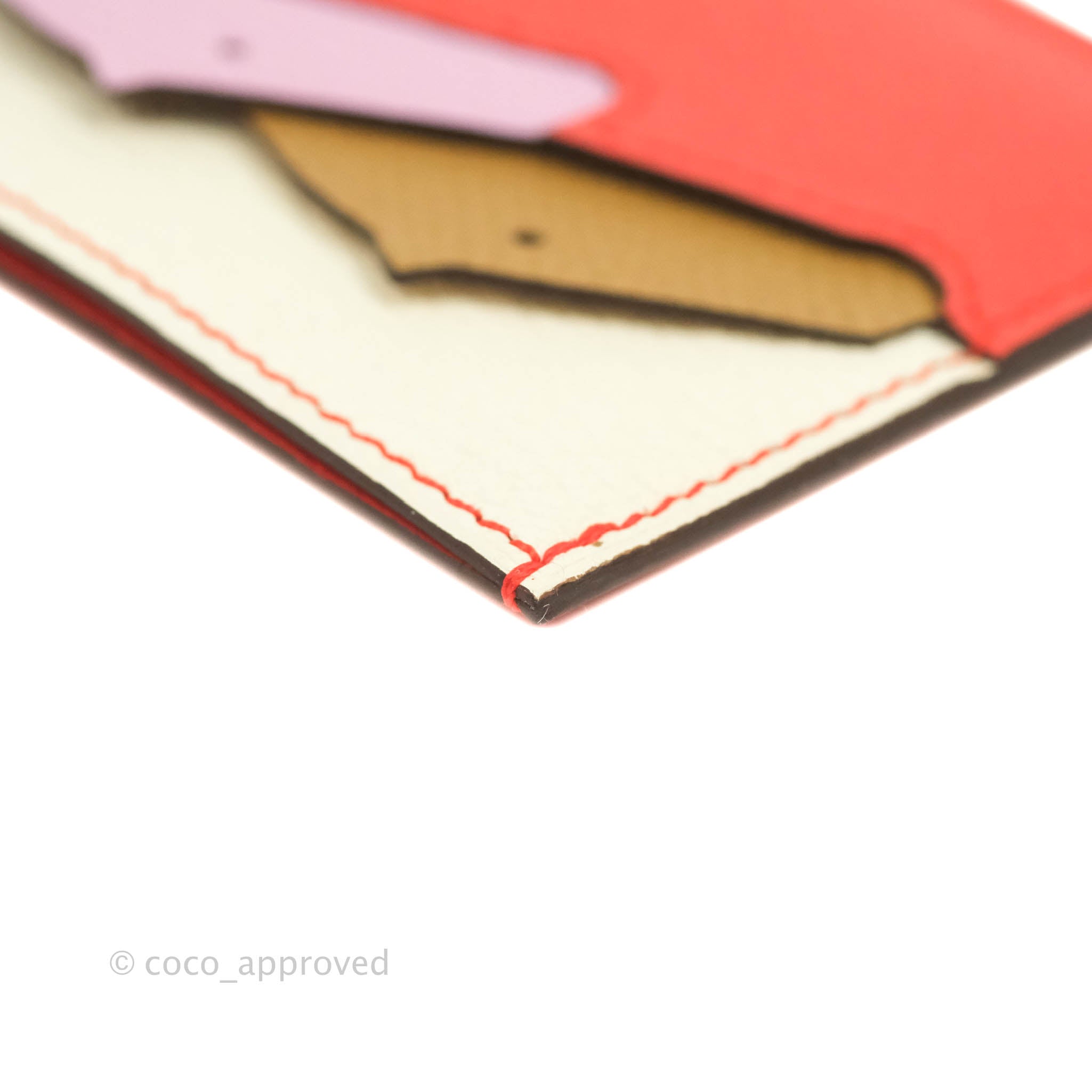 Hermès Tricolor Les Petits Chevaux Card Holder – The Closet