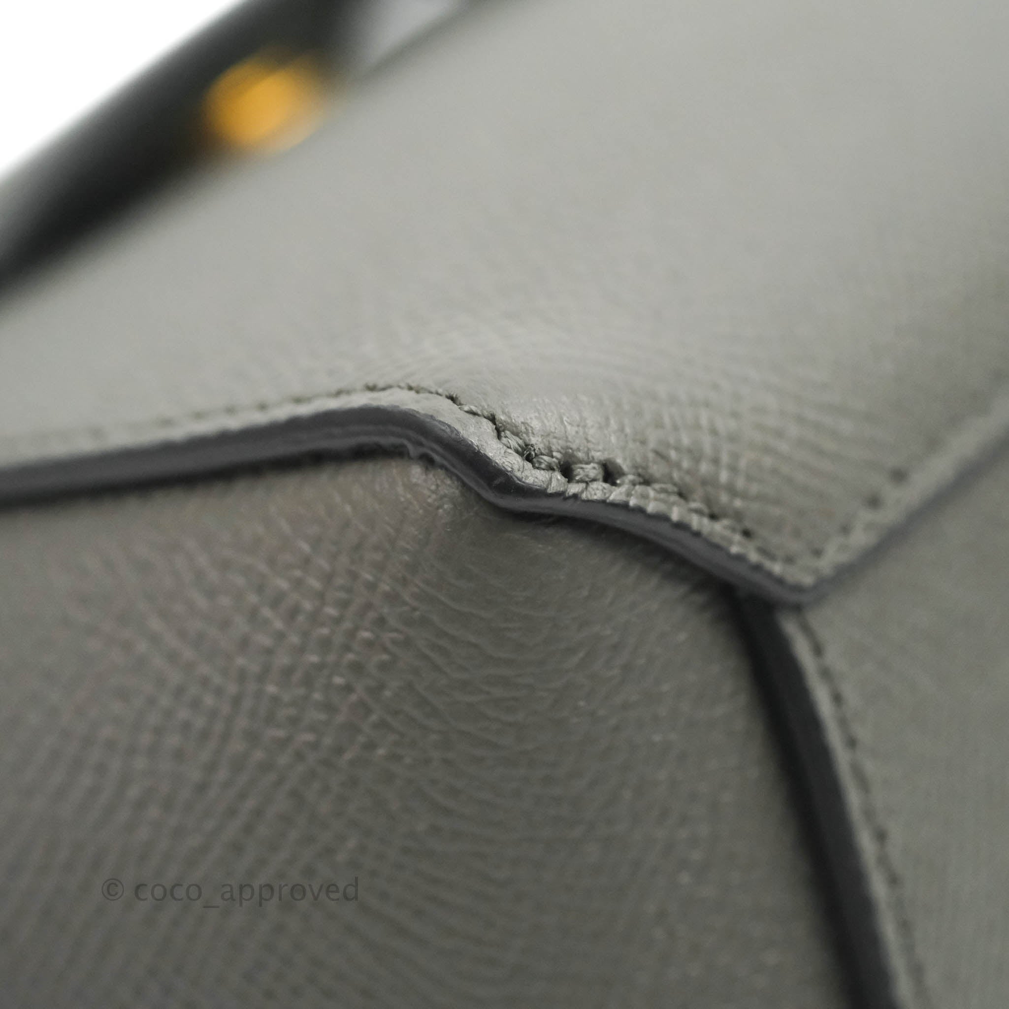 CELINE-Leather-Pico-Belt-Bag-2Way-Shoulder-Bag-Gray-194263 – dct-ep_vintage  luxury Store