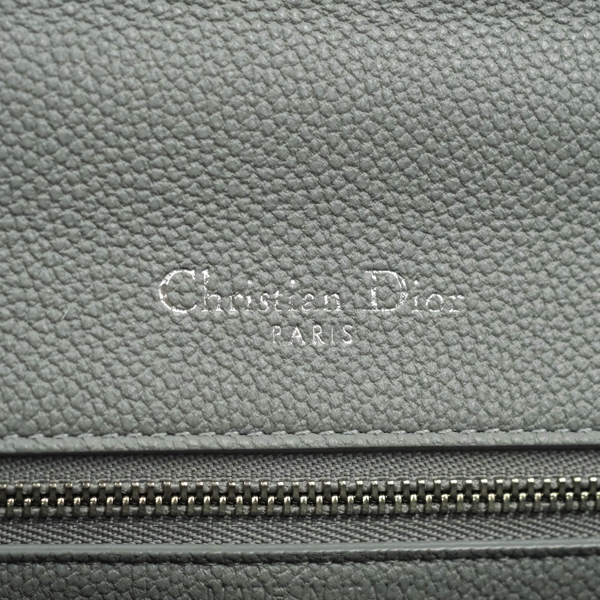 Christian Dior Dark Grey Micro Cannage Diorama Medium Bag – The Closet