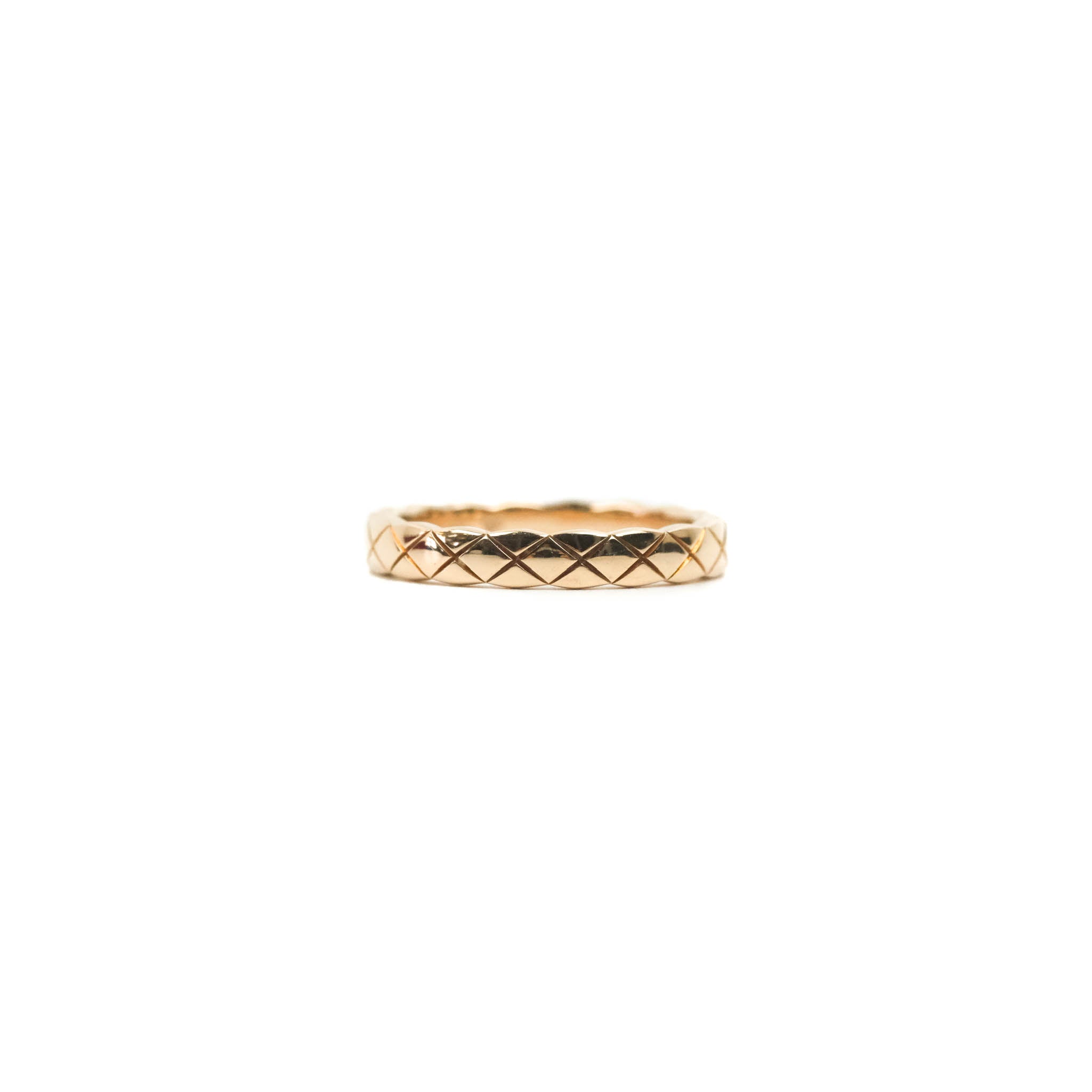 Chanel Coco Crush Ring 18K Beige Gold Size 52 – Coco Approved Studio